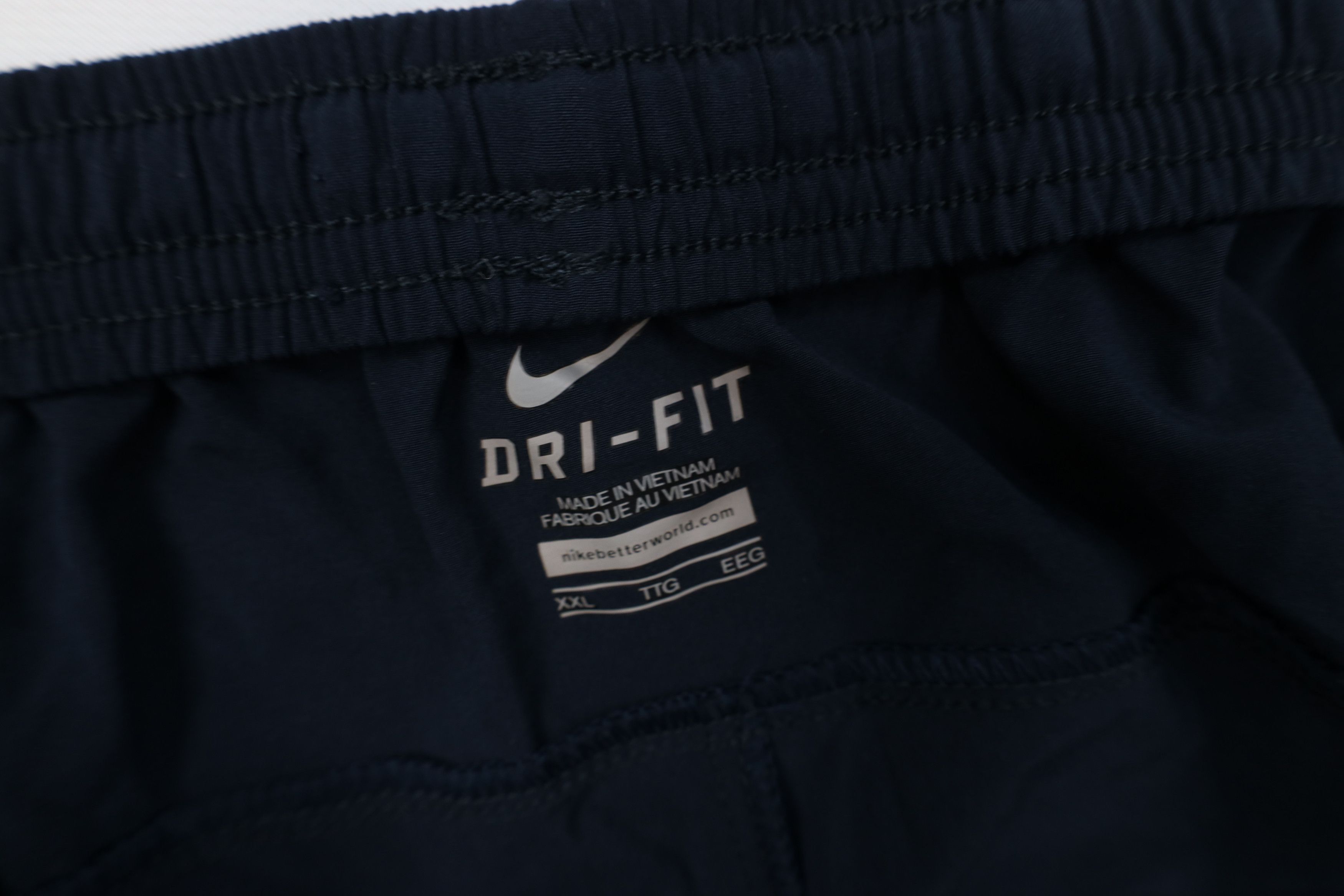 Nike Vintage Y2K Nike Running Mini Swoosh Wide Leg Pants Blue Size US 40 / EU 56 - 8 Thumbnail