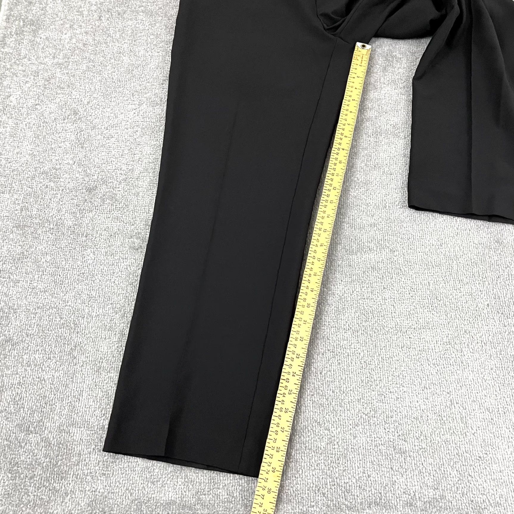 Footjoy FootJoy Pants Mens 36 x 30 Straight Leg Black Chino Casual Pleated Sports Outdoor Regular Size US 36 / EU 52 - 4 Thumbnail