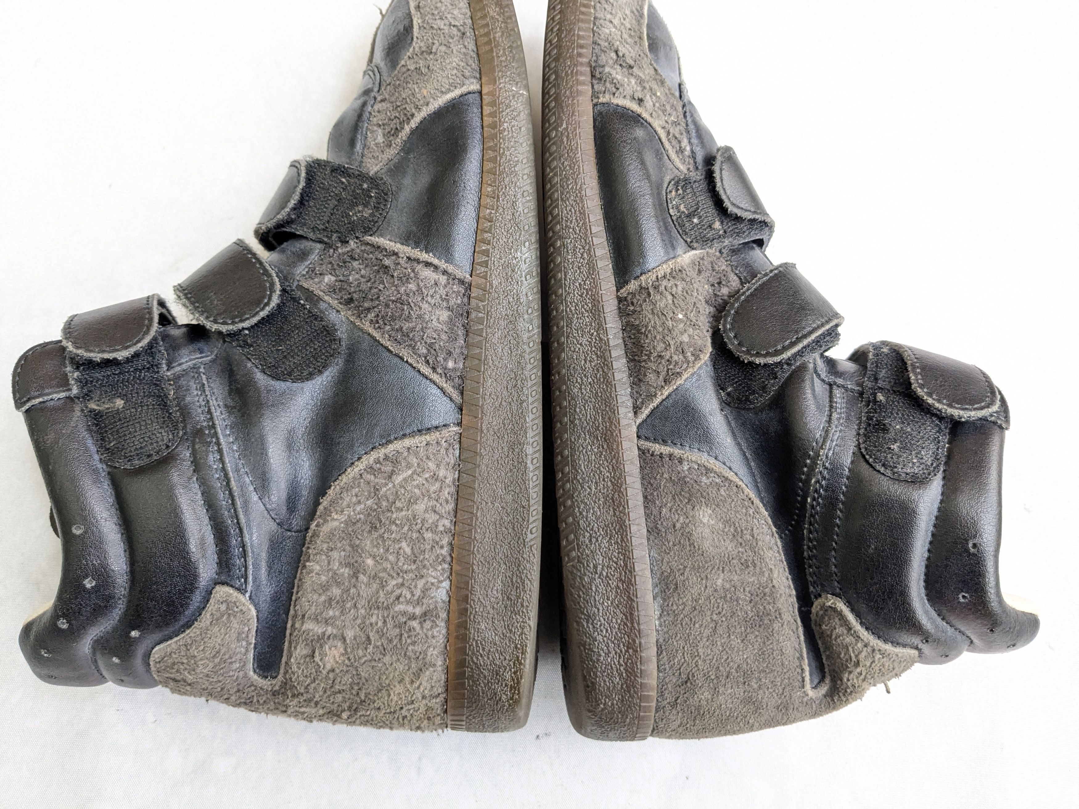 Maison Margiela Maison Margiela Triple Strap Sneakers 9 42 Black Gray High Size US 9 / EU 42 - 10 Thumbnail