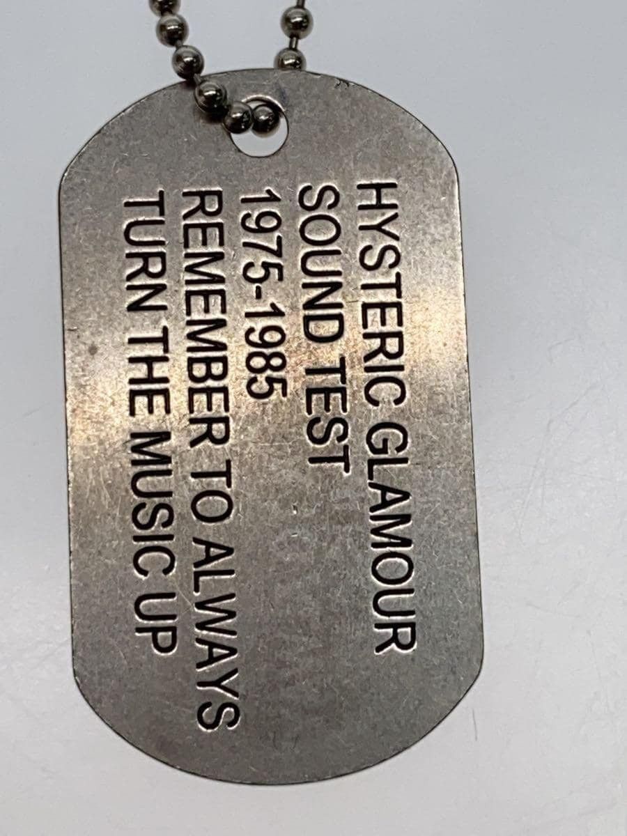 Hysteric Glamour Dog Tag Necklace Size ONE SIZE - 4 Thumbnail