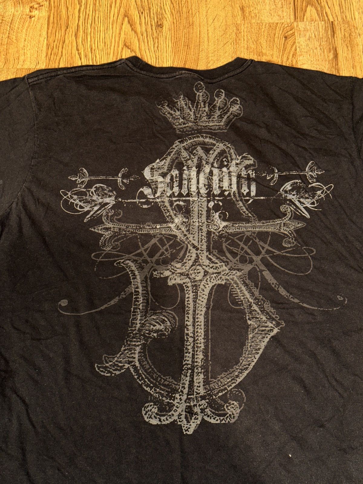 Affliction Y2K Affliction Style SANCTIFY “Death Pestilence Famine War” Size US XL / EU 56 / 4 - 5 Thumbnail