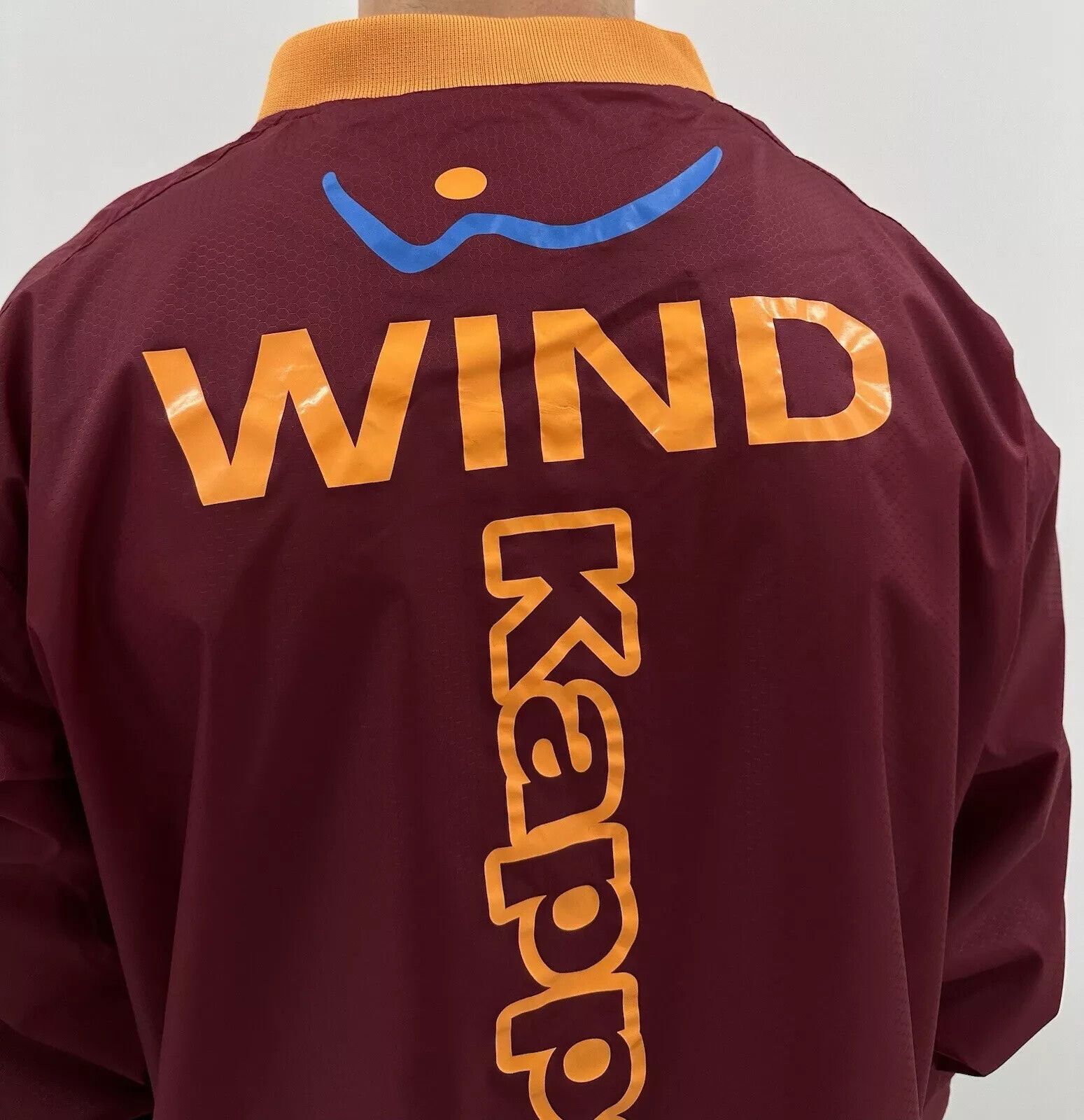 Kappa VINTAGE AS ROMA 2000s TRAINING JACKET SOCCER KAPPA Size US L / EU 52-54 / 3 - 7 Thumbnail