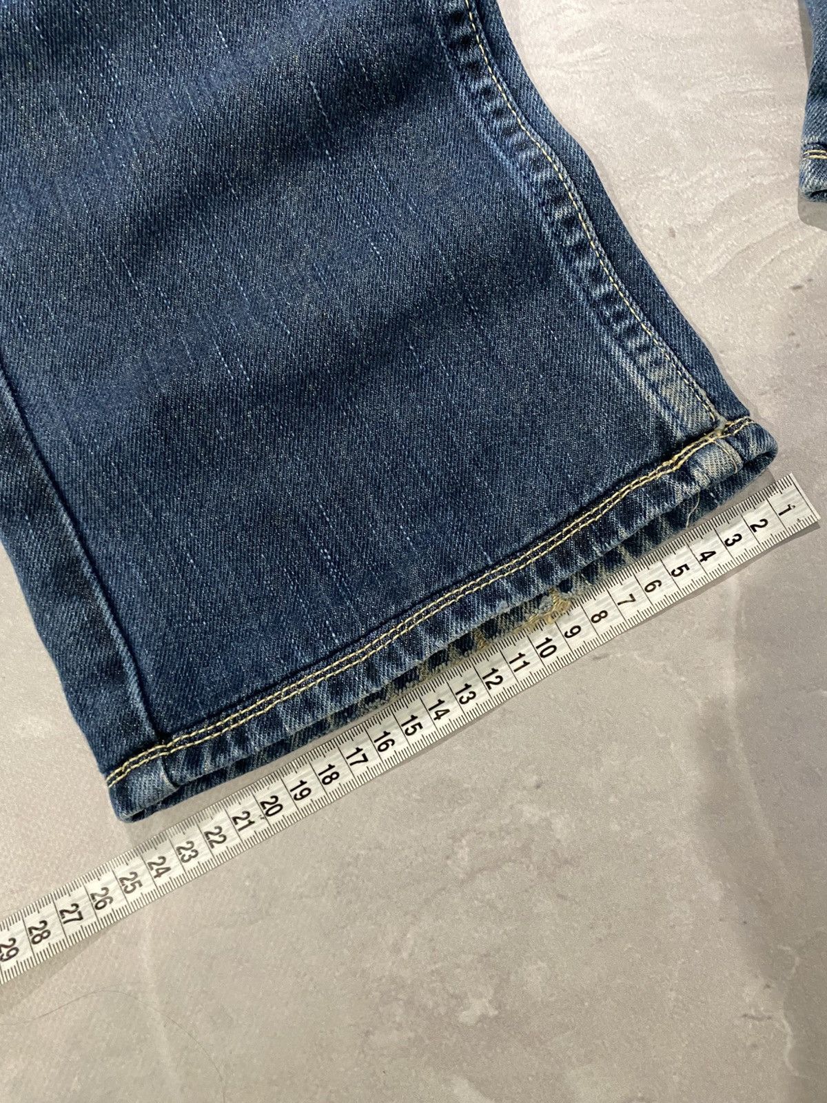 Japanese Brand Avan Archive Designer Style Jeans / Slim Straight Japan Size US 33 - 3 Thumbnail