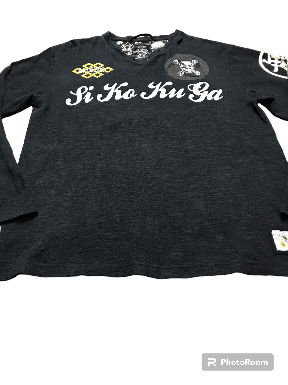 Japanese Brand Rare Black Japonism Mind Long Sleeve T-Shirt Size US XL / EU 56 / 4 - 7 Thumbnail