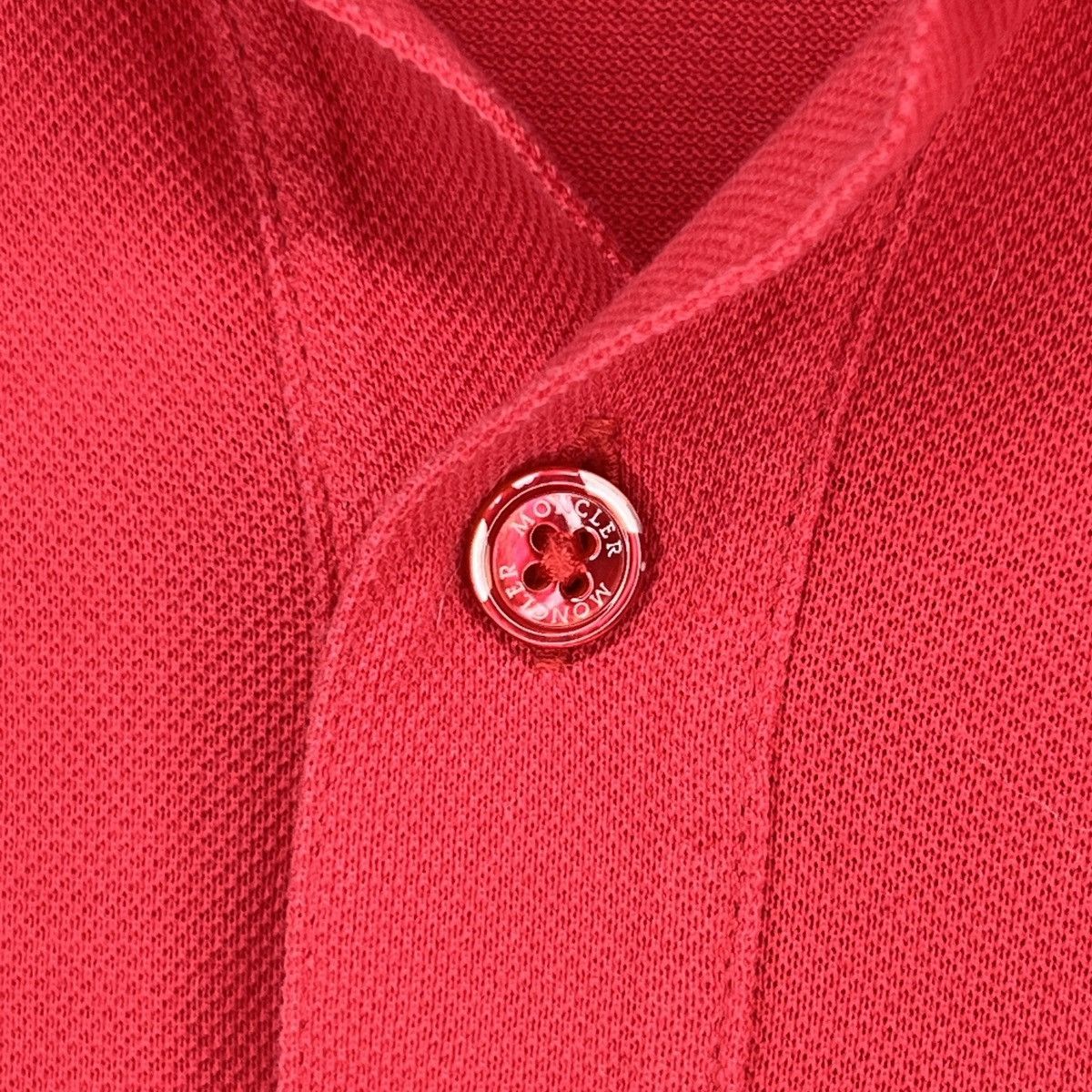 Moncler Moncler Polo Maglia Manica Corta Shirt Tshirt Tee Red Logo Size US M / EU 48-50 / 2 - 6 Thumbnail