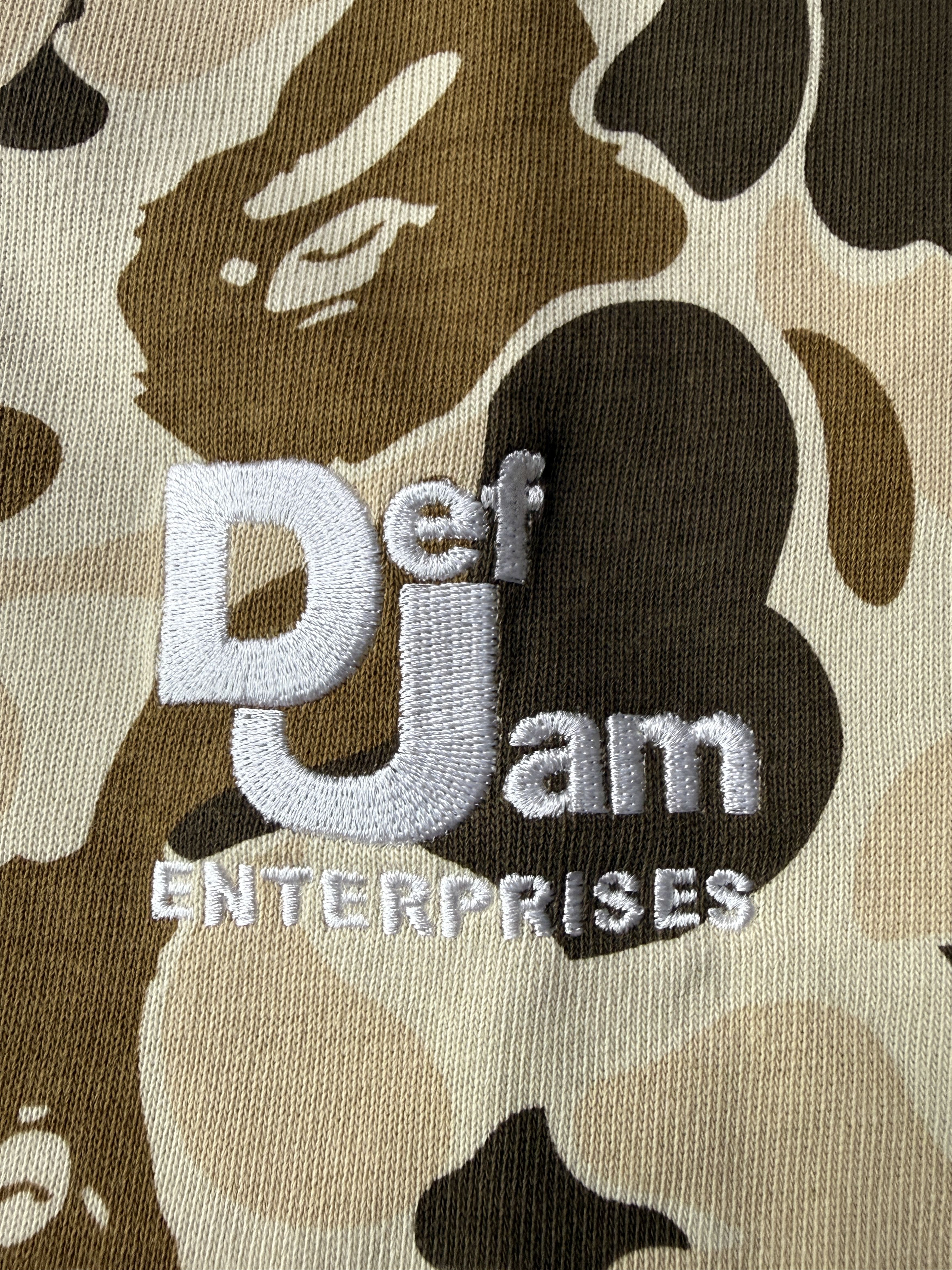 Bape BAPE X DEF JAM CAMO RELAXED FIT TEE Size US L / EU 52-54 / 3 - 3 Thumbnail