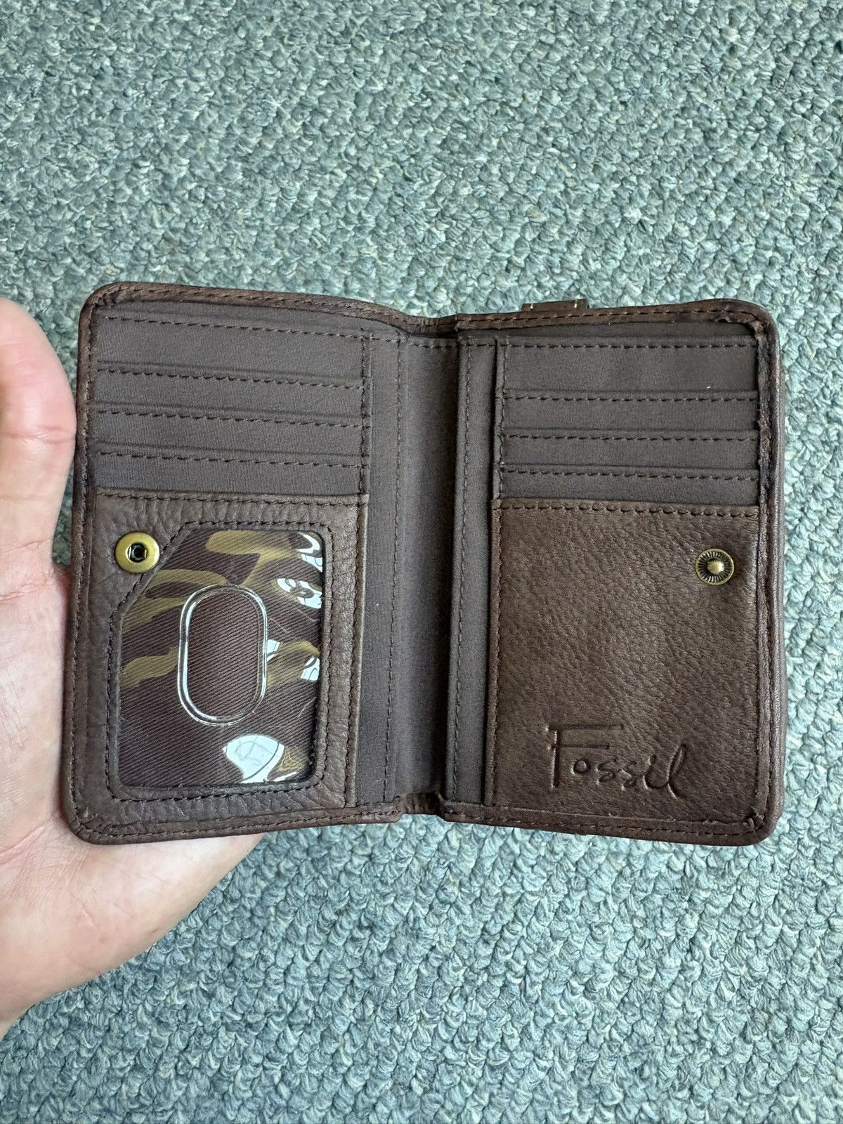 Fossil Vintage Fossil zip around bifold wallet Size ONE SIZE - 4 Thumbnail