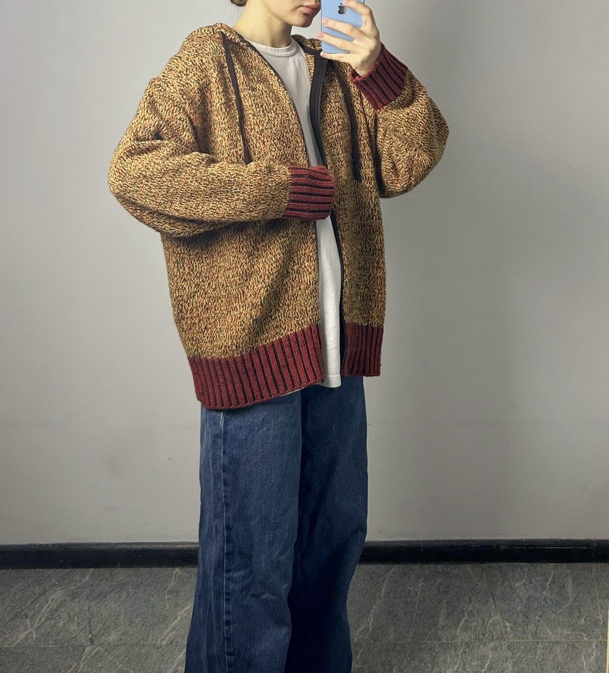 Marni × Uniqlo Knit hoodie Marni Uniqlo brown vintage zip small Size US S / EU 44-46 / 1 - 1 Thumbnail
