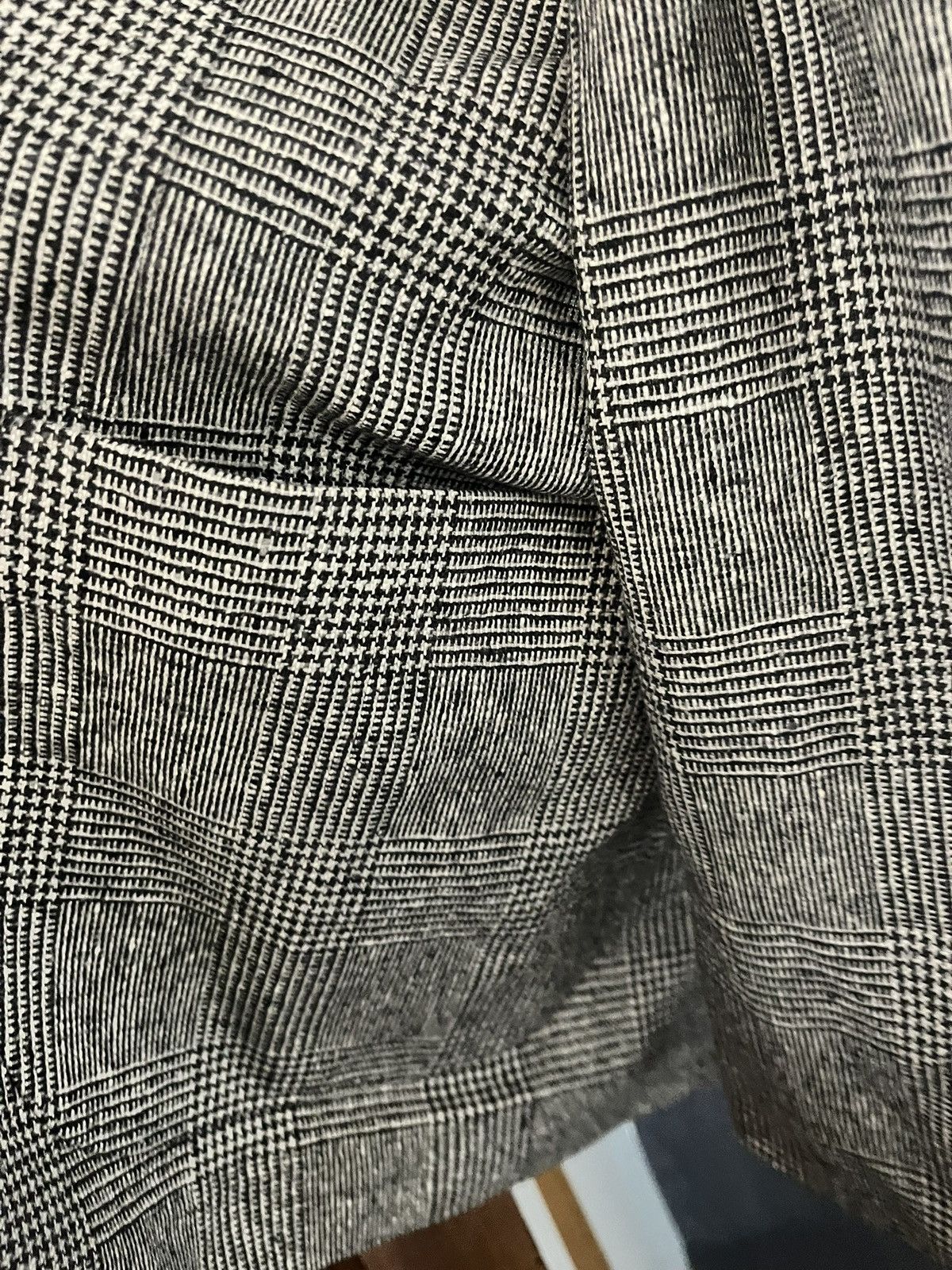 Brunello Cucinelli Brunello Cucinelli cupro grey check blazer uk 40 it 50 Size 40R - 5 Thumbnail