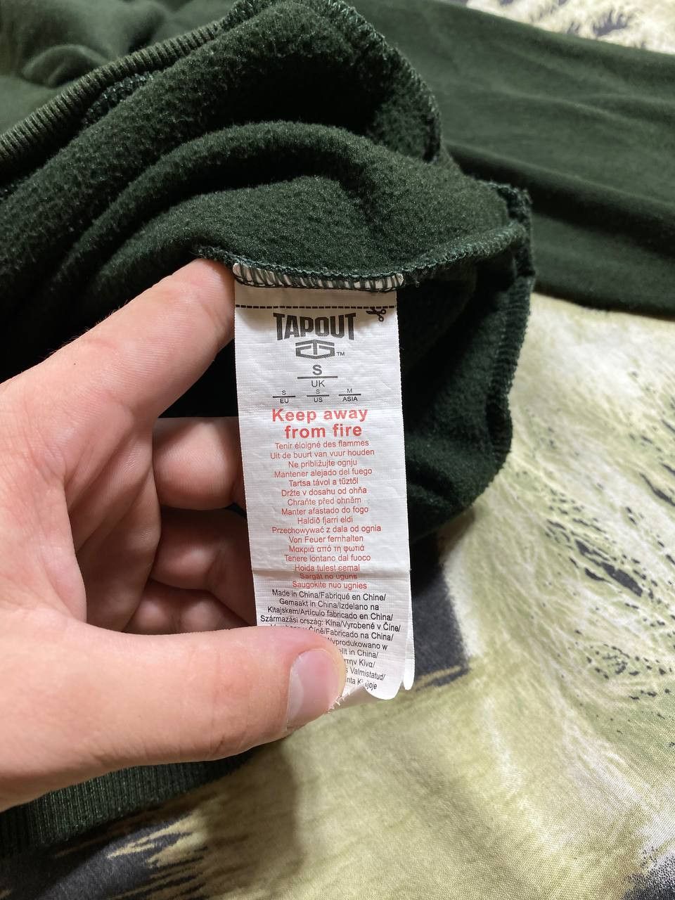 Tapout × Vintage Tapout hoodie Size US S / EU 44-46 / 1 - 14 Thumbnail