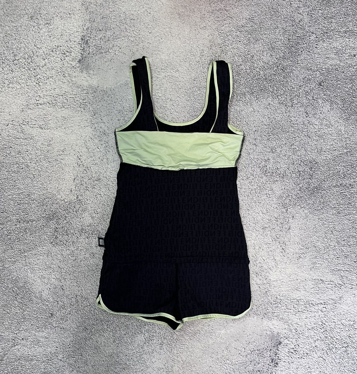 Fendi Fendi Women’s Monogram Romper Bodysuit Black Size 38 IT Size 26" / US 2 / IT 38 - 16 Thumbnail