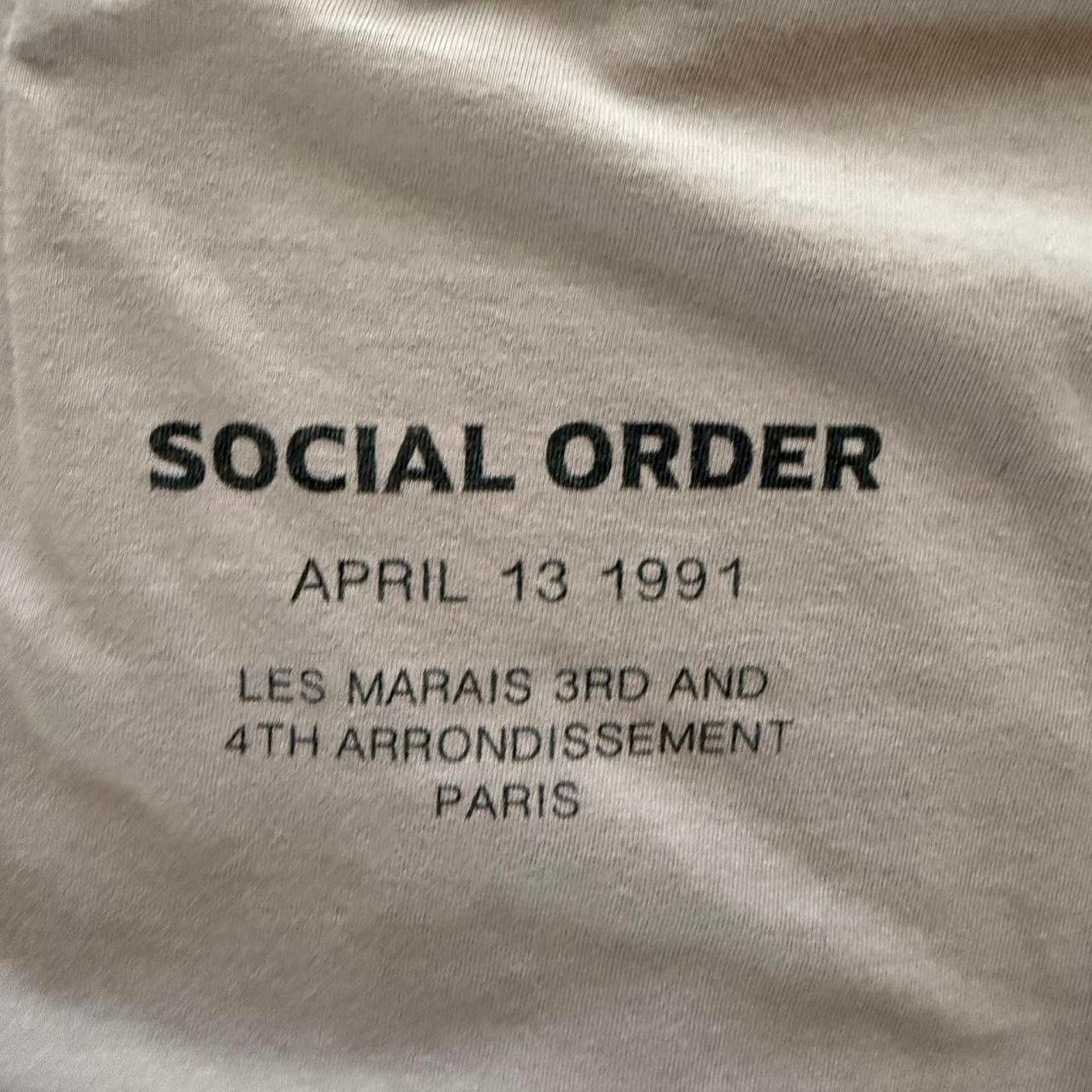Other Social order long sleeve tee Size US L / EU 52-54 / 3 - 3 Thumbnail
