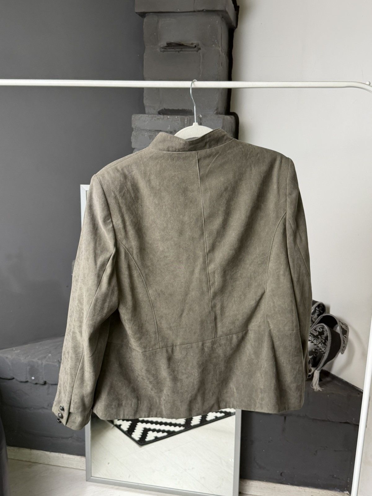Japanese Brand Women’s Suede Military Jacket Napoleon Gothic Y2K Archive Size M / US 6-8 / IT 42-44 - 8 Thumbnail