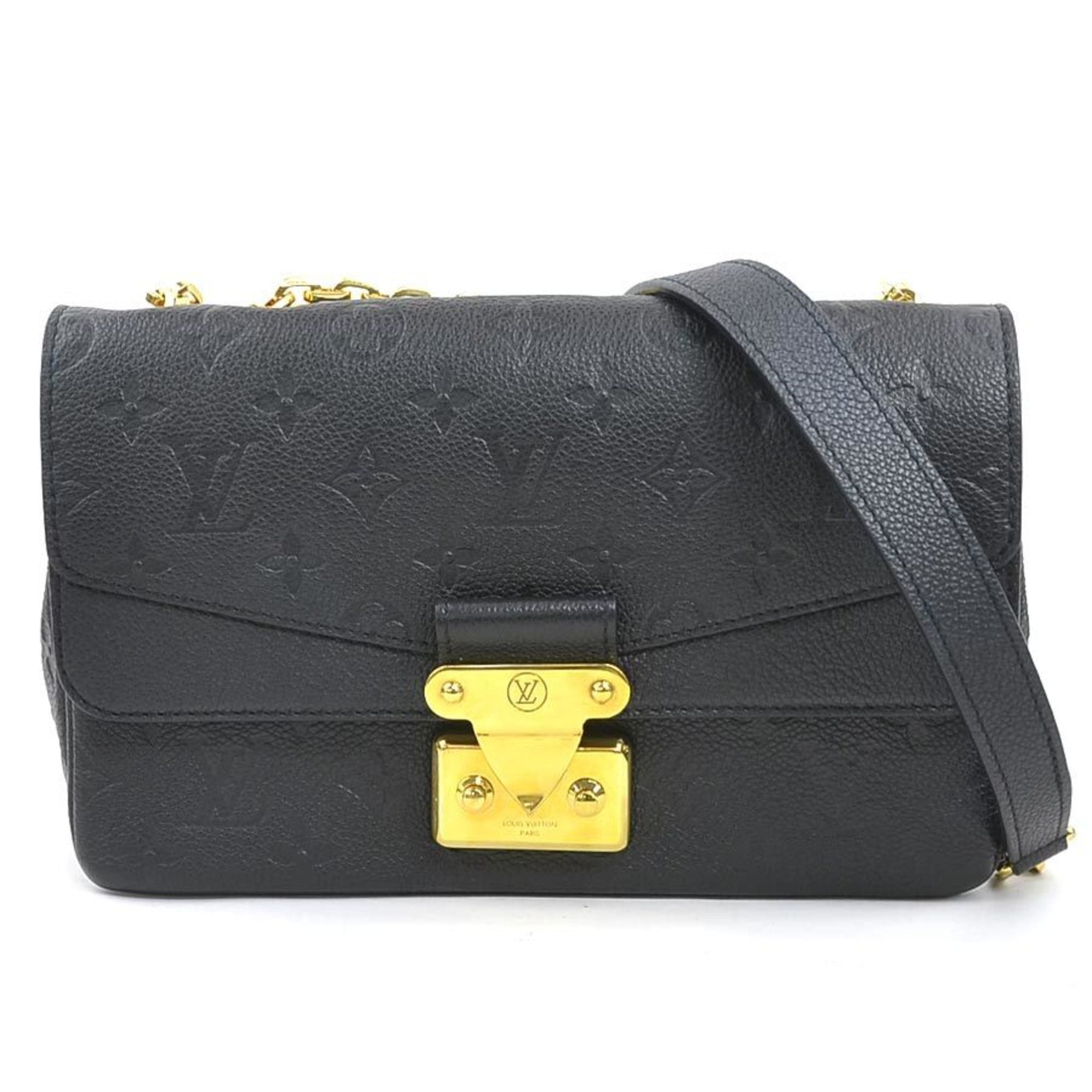 Louis Vuitton Louis Vuitton Monogram Empreinte Marceau Shoulder Bag in Noir, Women's, M46200, 90211k Size ONE SIZE - 1 Thumbnail