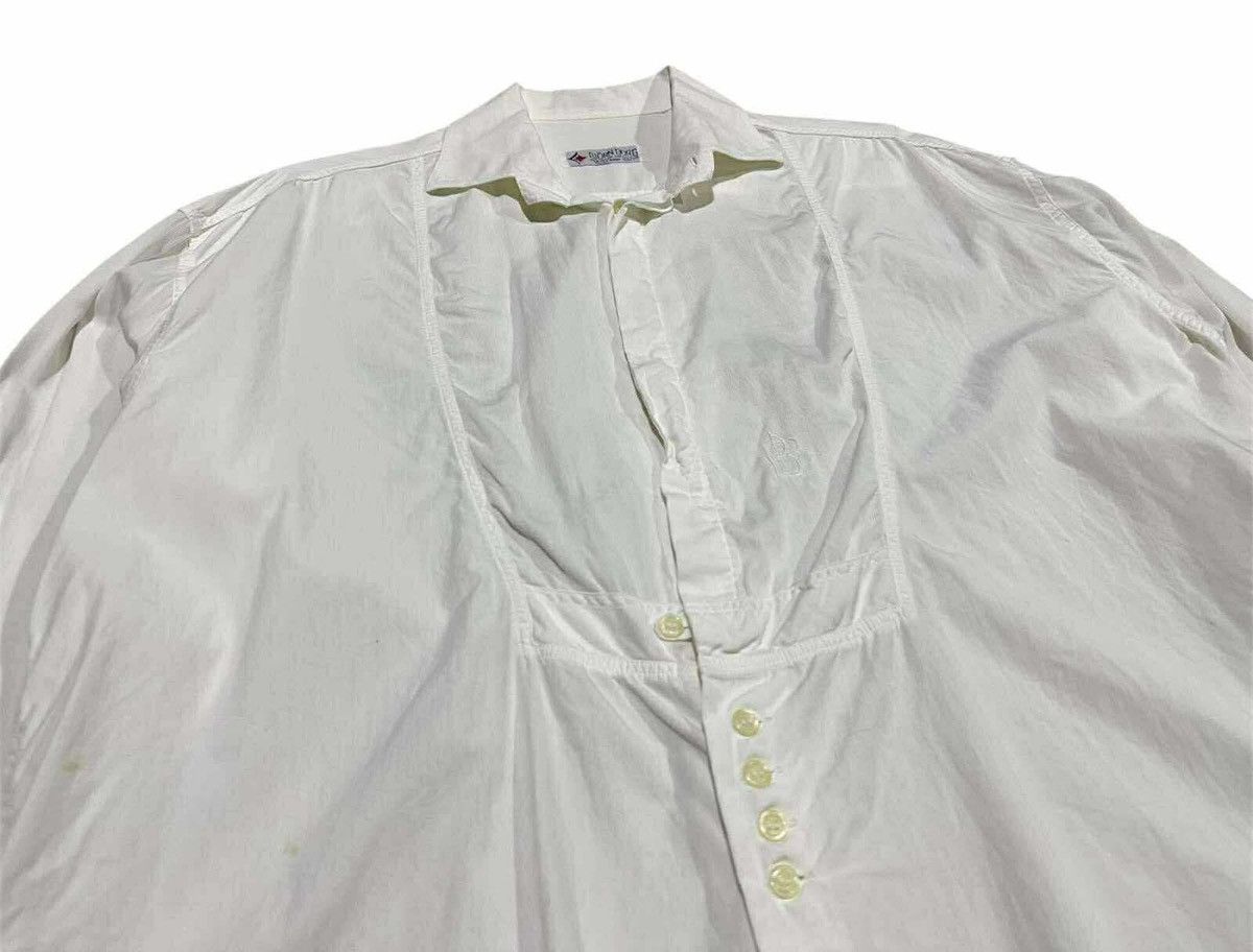 Other 🔥80s Vintage Bjorn Bork White Combination Shirt Long Sleeve Size US XL / EU 56 / 4 - 2 Thumbnail