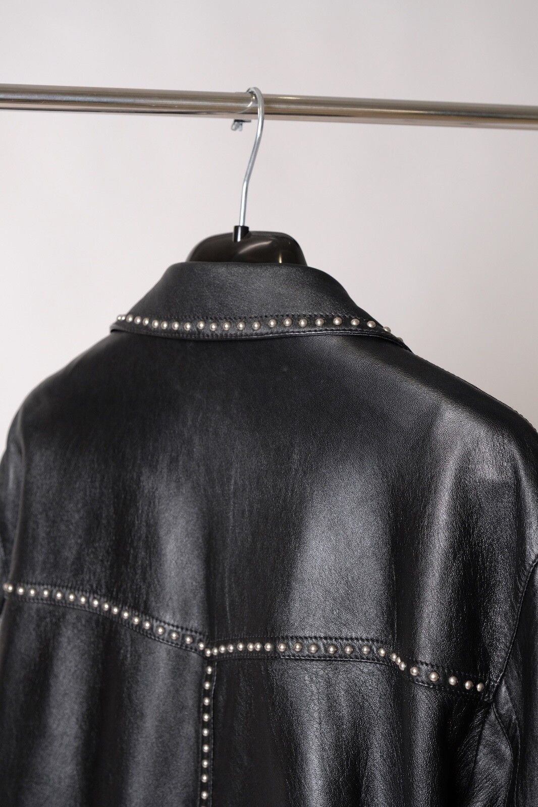 Saint Laurent Paris saint laurent paris studded black leather jacket stud biker Size US M / EU 48-50 / 2 - 8 Thumbnail