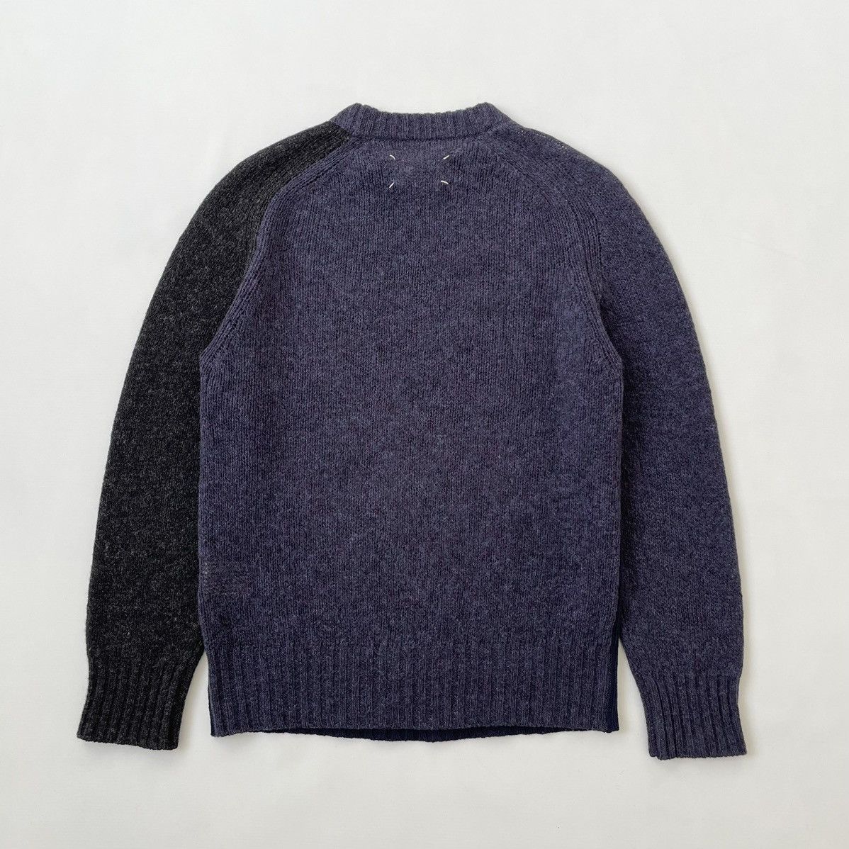 Maison Margiela A/W 05 Colour Block Wool Sweater Size US M / EU 48-50 / 2 - 12 Thumbnail
