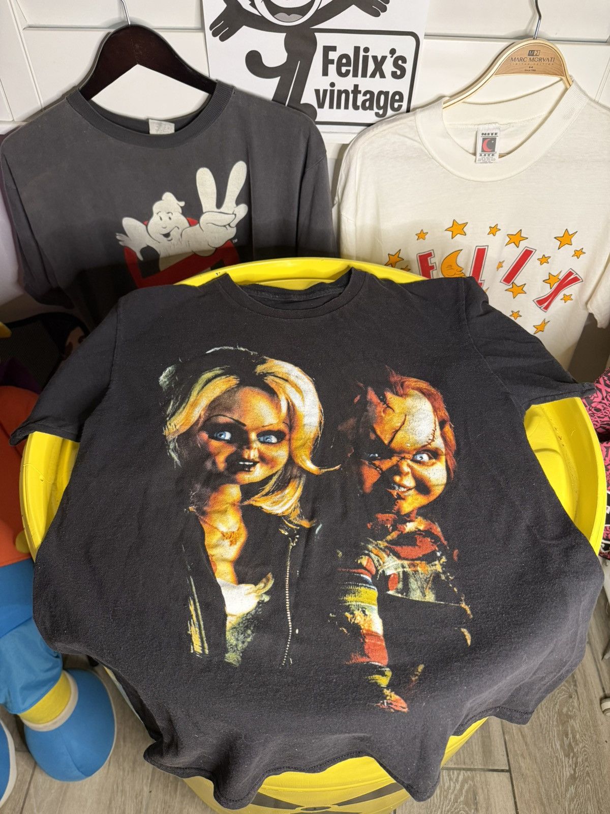 Vintage Vintage Bride Of Chucky 2002 T-Shirt Size US S / EU 44-46 / 1 - 4 Thumbnail