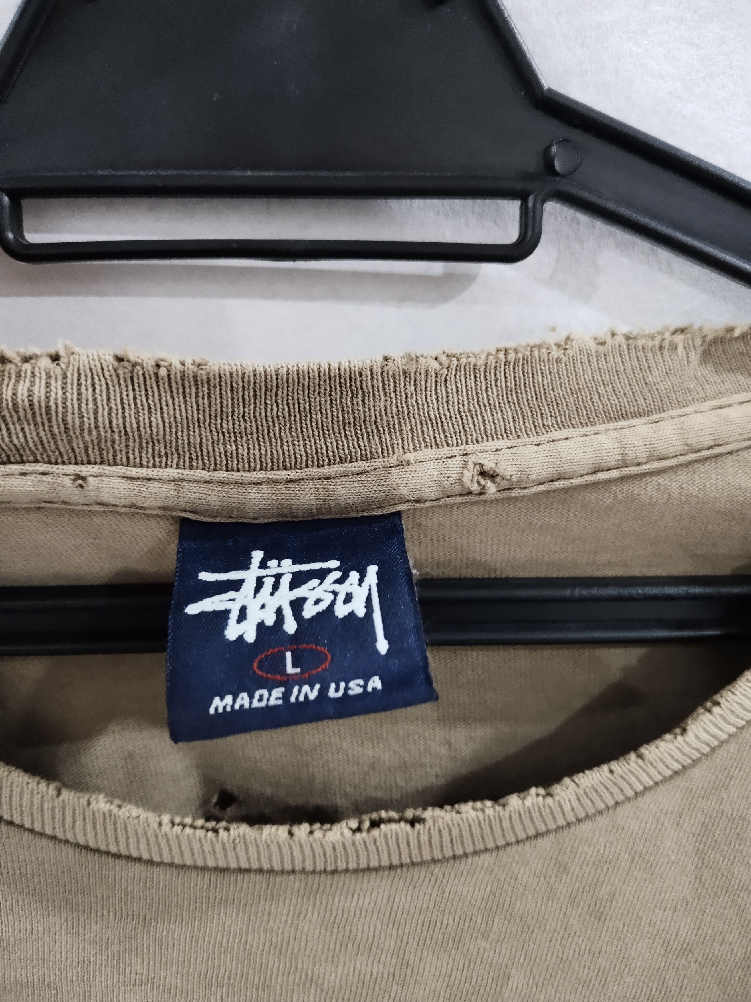Stussy × Vintage Vintage Faded&Thrashed Stussy X Kawasaki Racing Tshirt Size US L / EU 52-54 / 3 - 5 Thumbnail