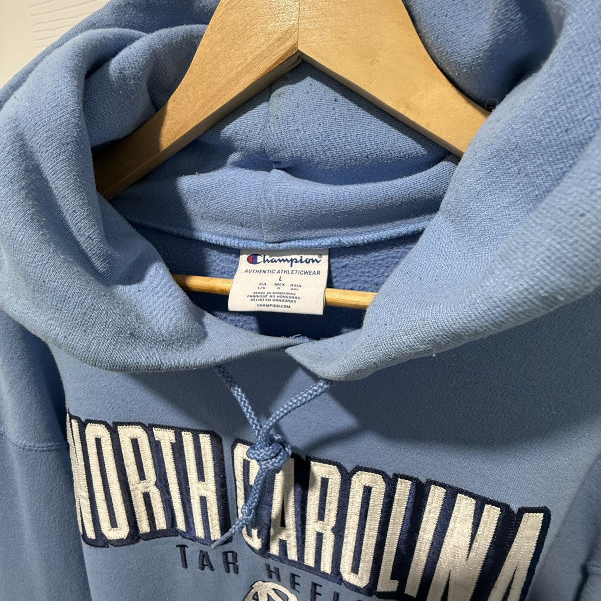 Champion × Vintage Champion UNC Hoodie Size US L / EU 52-54 / 3 - 2 Thumbnail