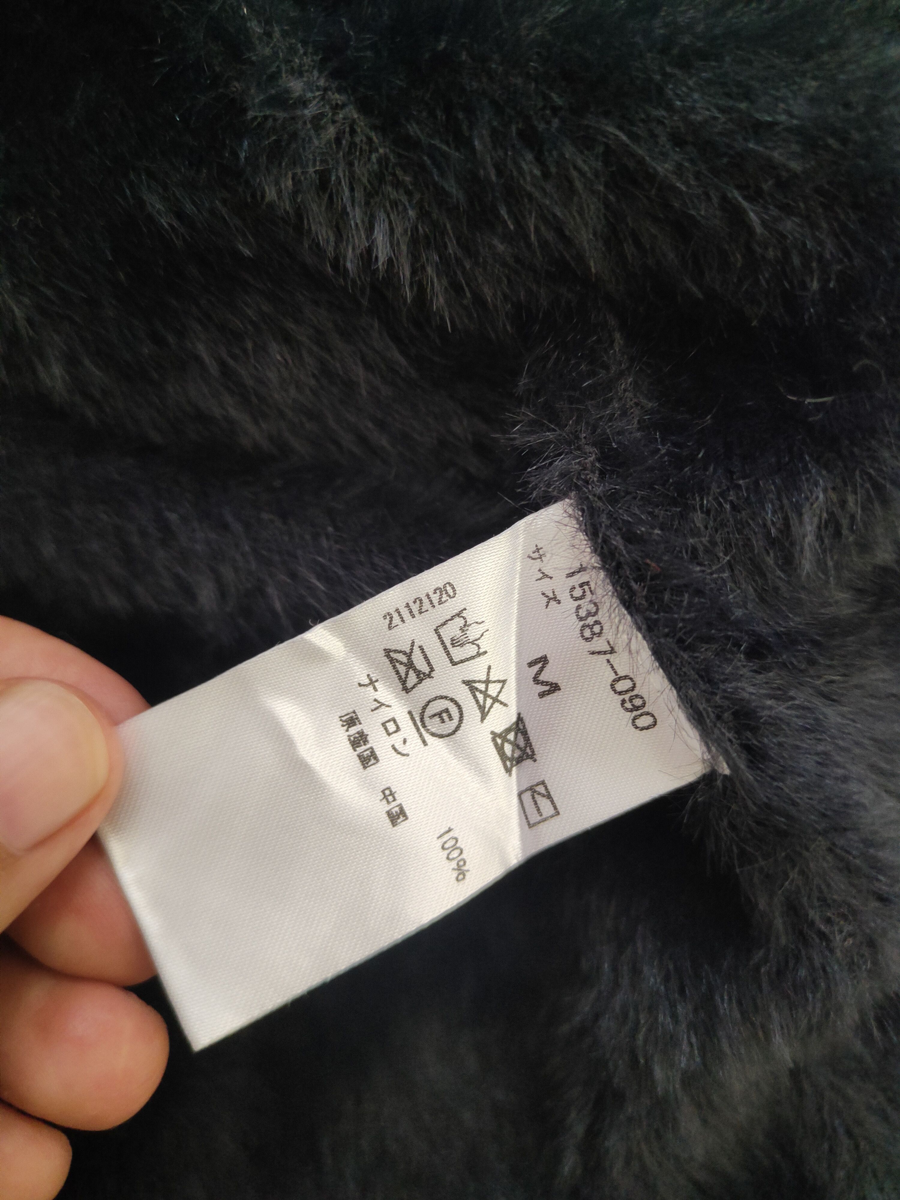 Vintage DL Do Classe Navy Fur Mohair Knitwear Cardigans #46-458 Size M / US 6-8 / IT 42-44 - 11 Thumbnail