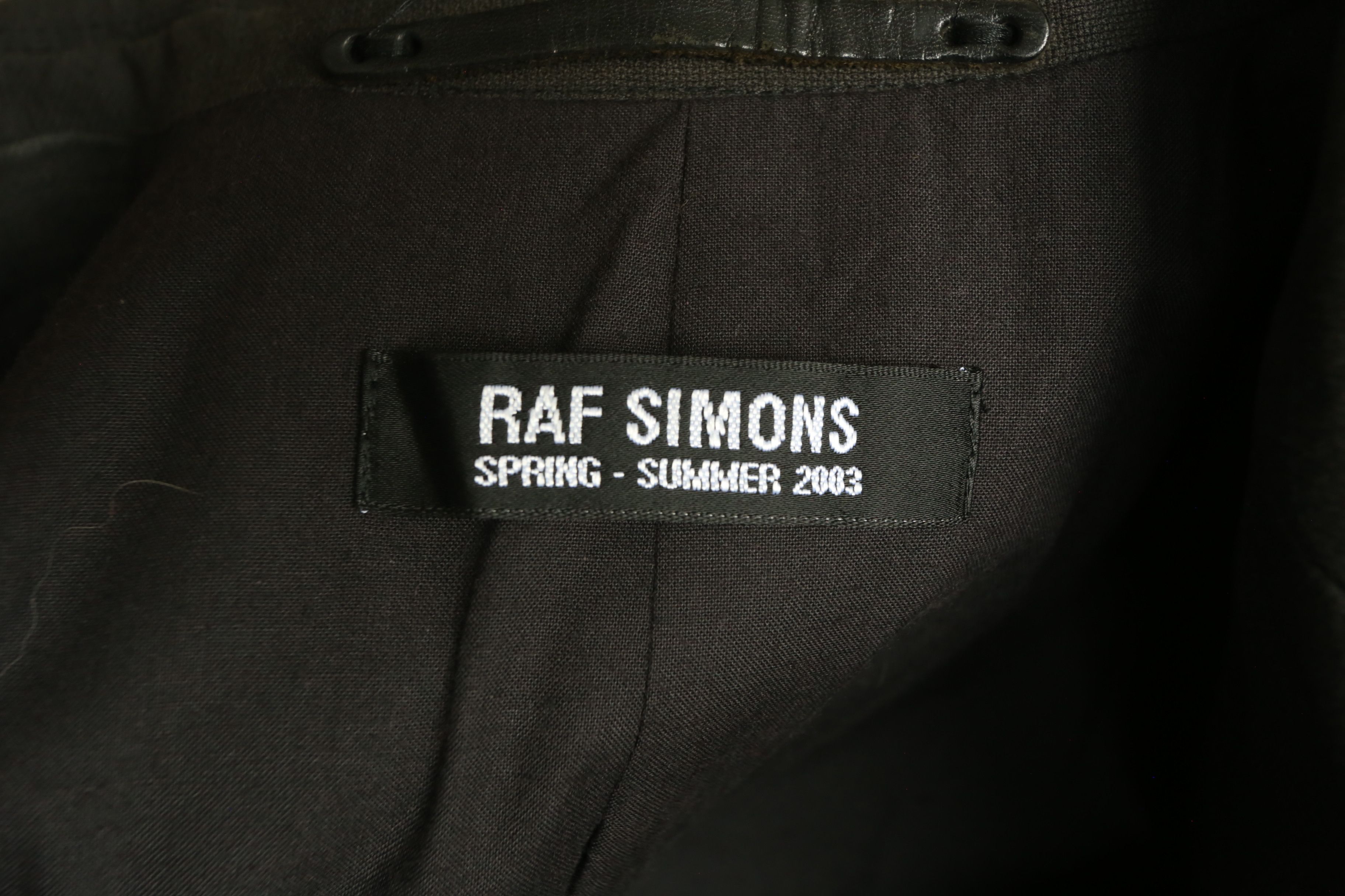 Raf Simons Raf Simons - S/S 03 - "Consumed" - Military Coat Size US S / EU 44-46 / 1 - 9 Thumbnail