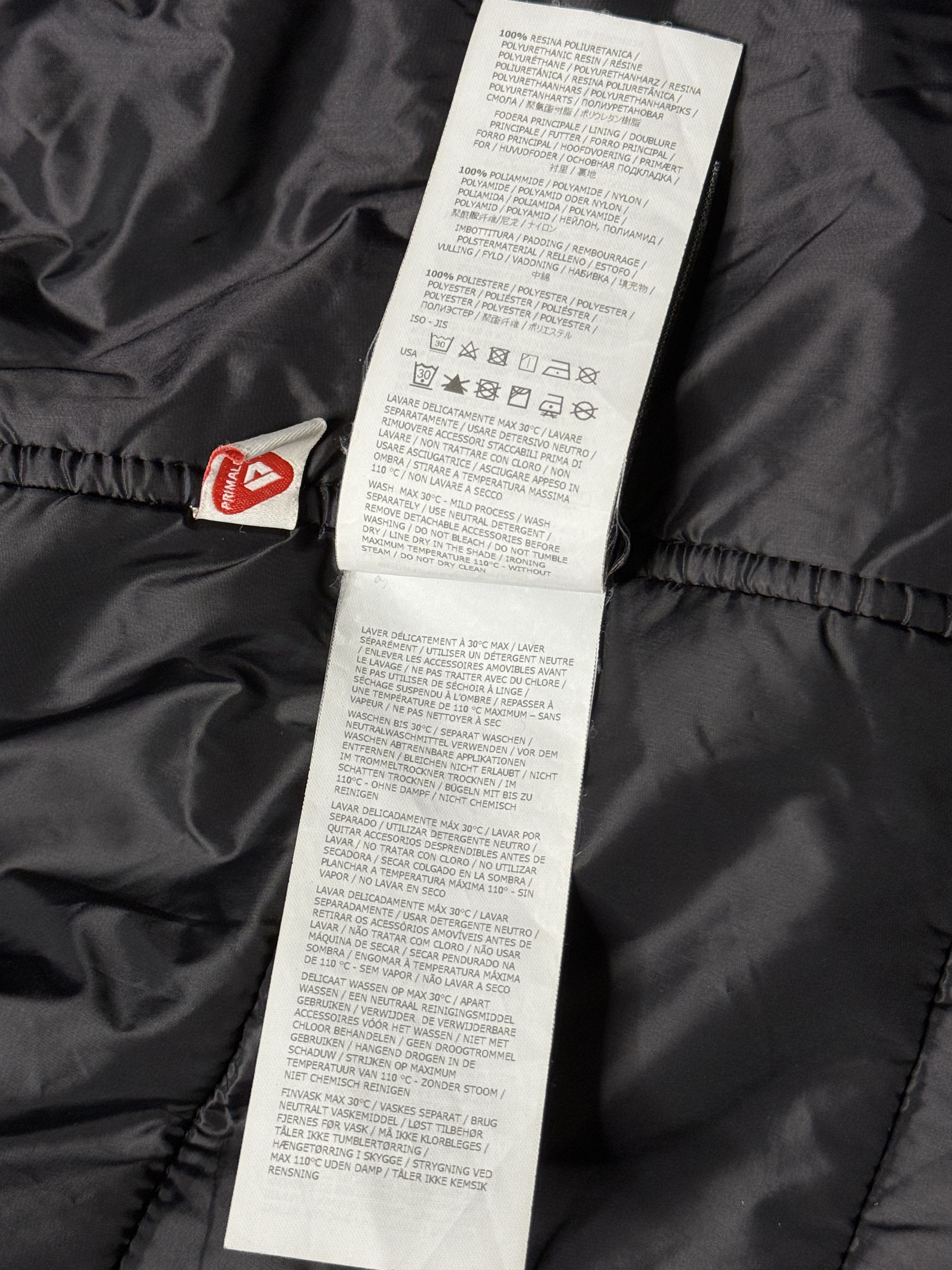 Stone Island Black Micro Reps Jacket with Primaloft Insulation Technology Size US S / EU 44-46 / 1 - 9 Thumbnail