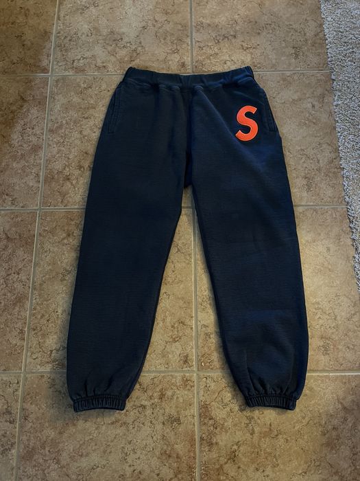 Supreme s logo sweatpant sales