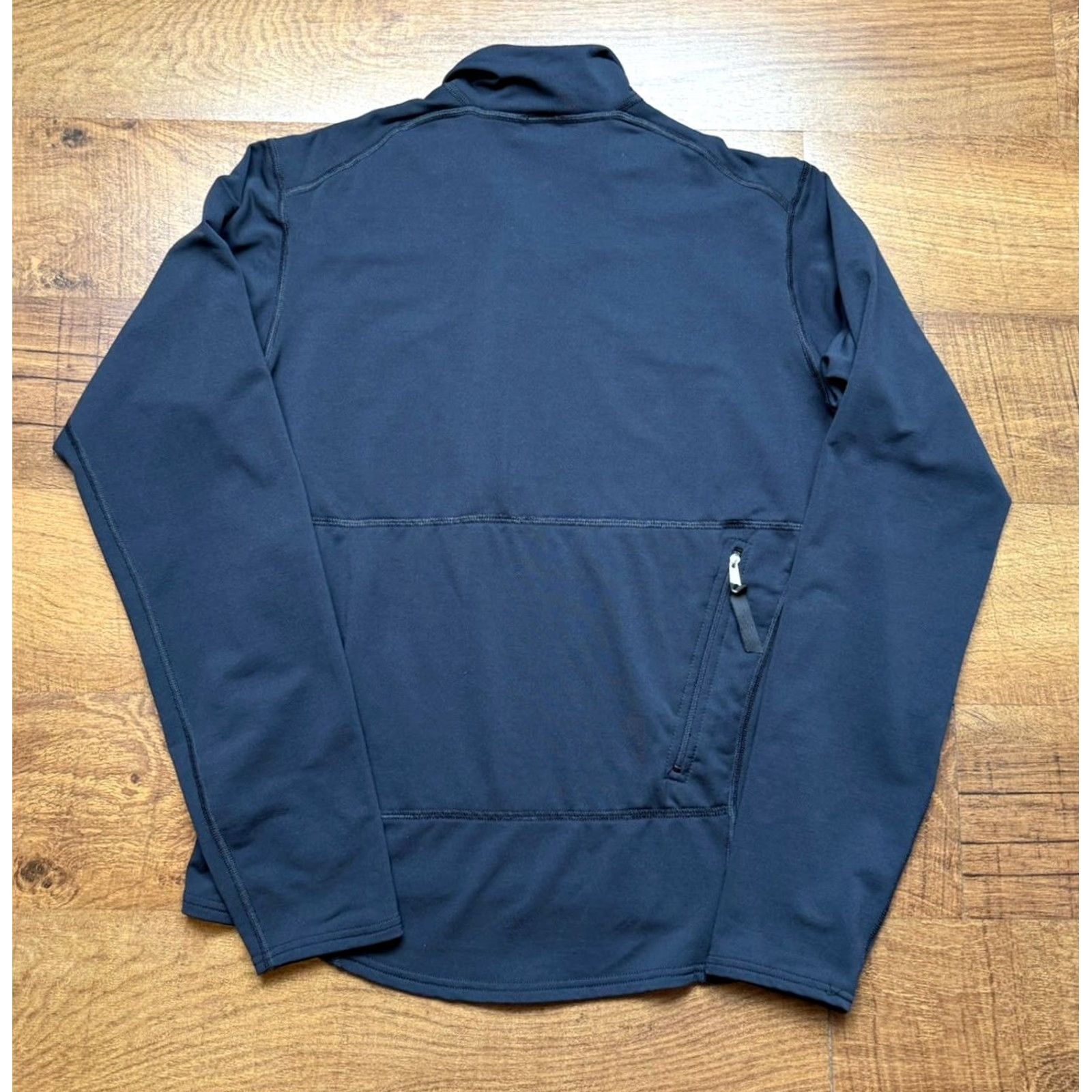 Patagonia VINTAGE Patagonia Capilene 1/4 Zip Shirt Mens Small Black Baselayer Midweight USA Made Size US S / EU 44-46 / 1 - 3 Thumbnail