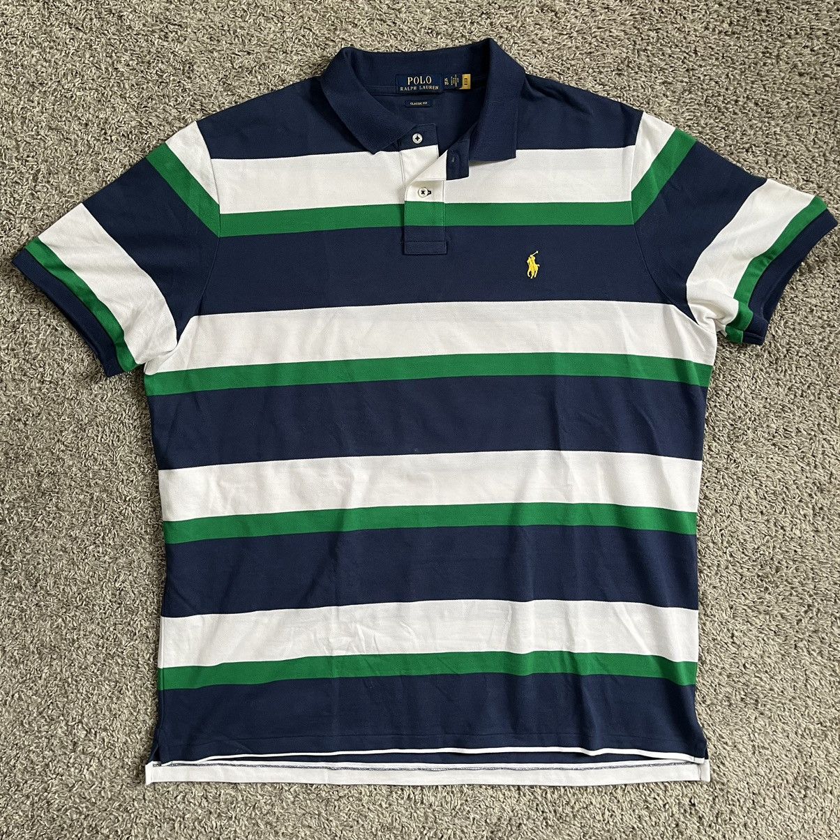 Polo Ralph Lauren 🔴Polo Ralph Lauren Shirt Size XL Stripes Size US XL / EU 56 / 4 - 1 Thumbnail