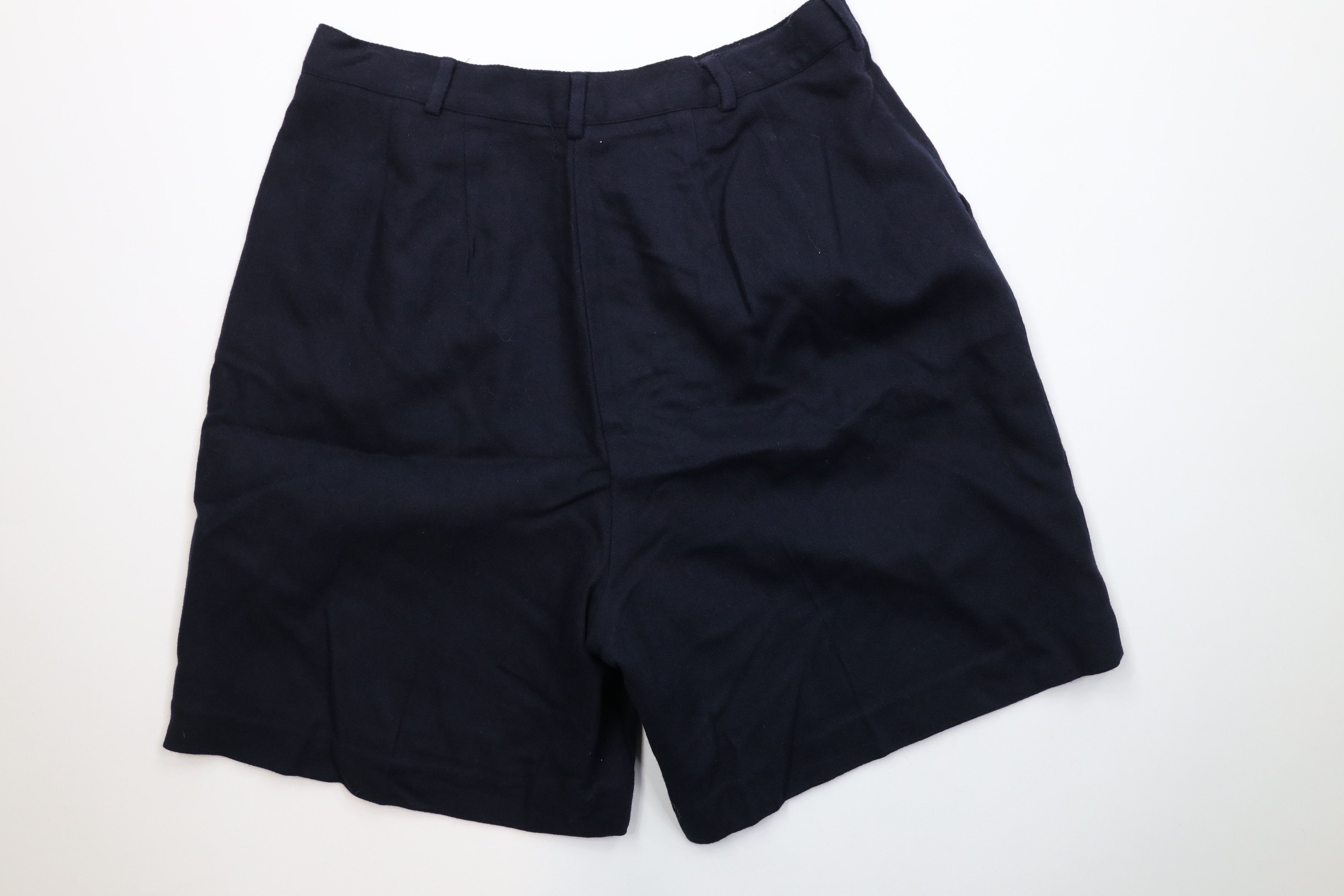 Vintage Deadstock Vintage 90s Lane Bryant Merino Wool Shorts Blue Size 38" / US 16 / IT 52 - 8 Thumbnail