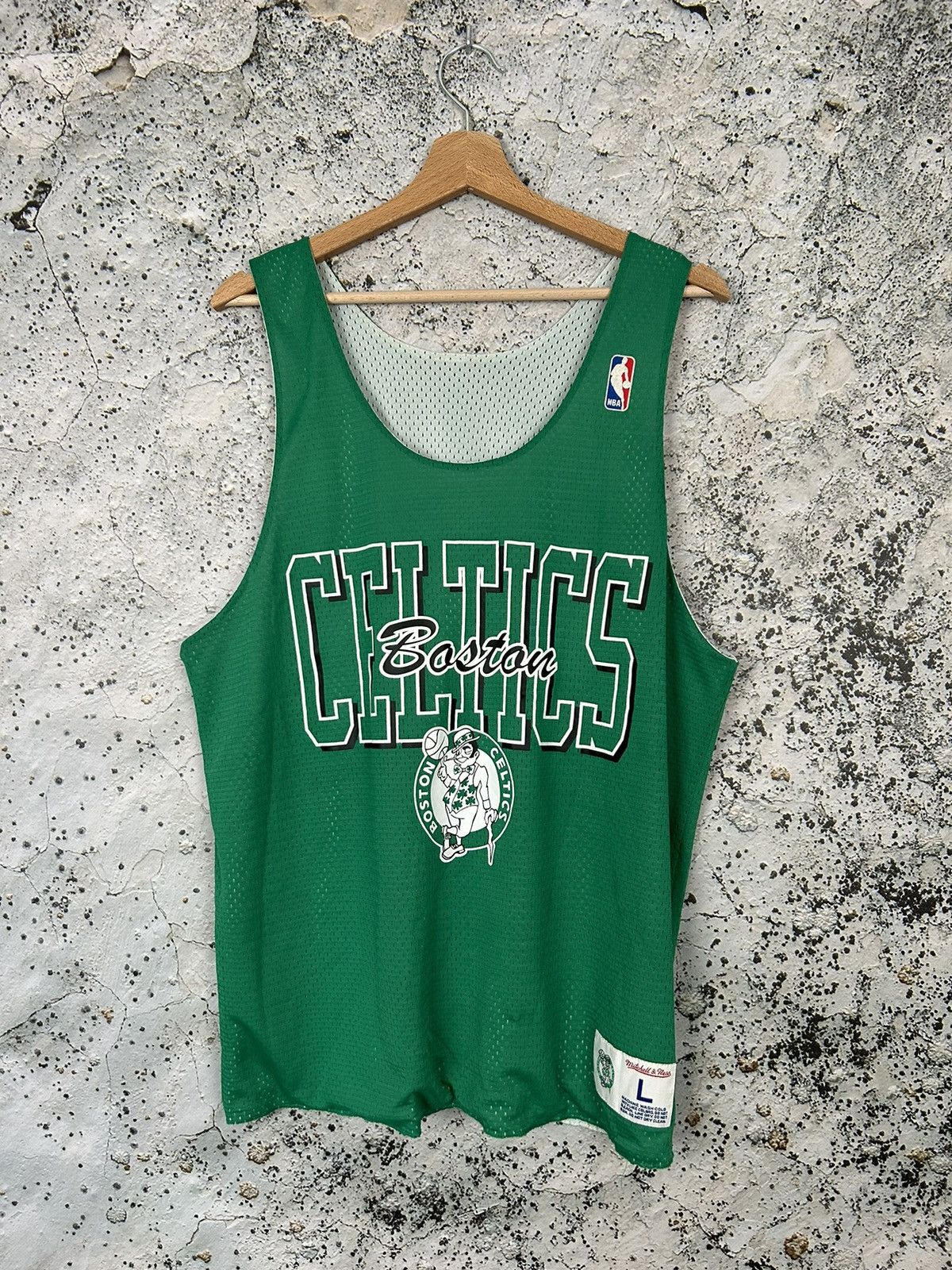 Mitchell & Ness × NBA Boston Celtics Reversible NBA Jersey Mitchell & Ness 90s Size US L / EU 52-54 / 3 - 1 Thumbnail