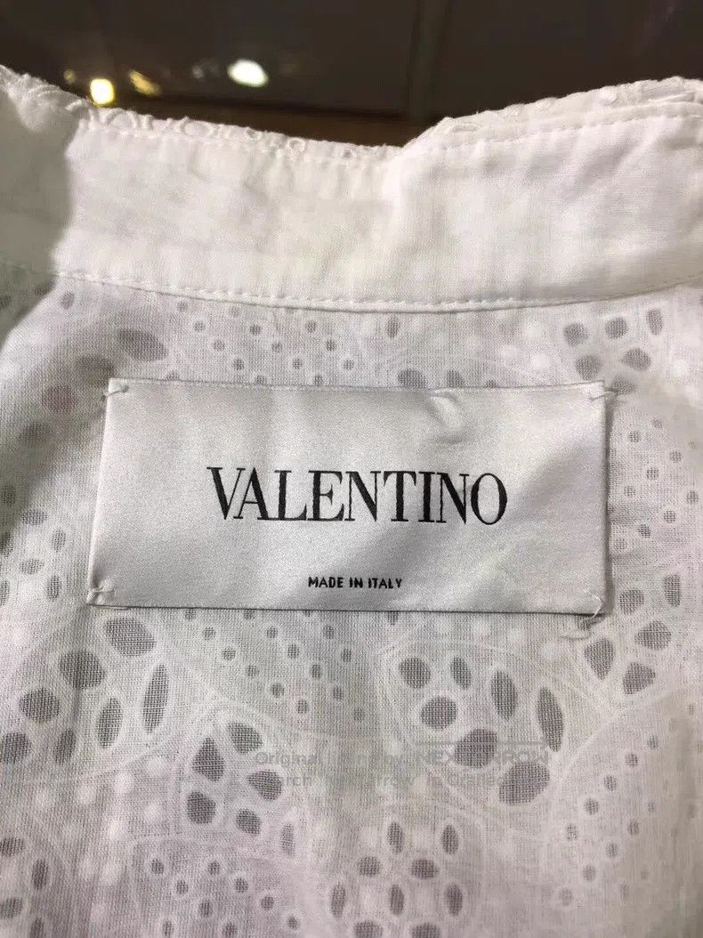 Valentino Valentino White lace jumpsuit Size 39" - 6 Thumbnail