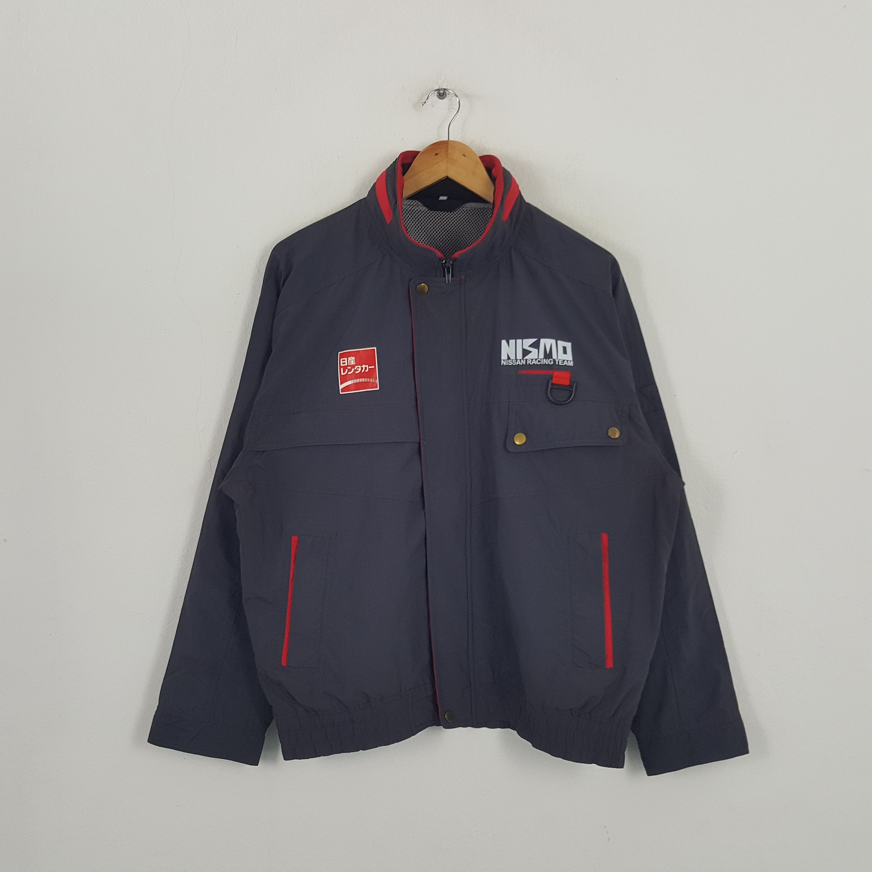Japanese Brand × Vintage Vintage Nismo Nissan Japanese Racing Team Custom Art Jacket Size US XL / EU 56 / 4 - 3 Thumbnail