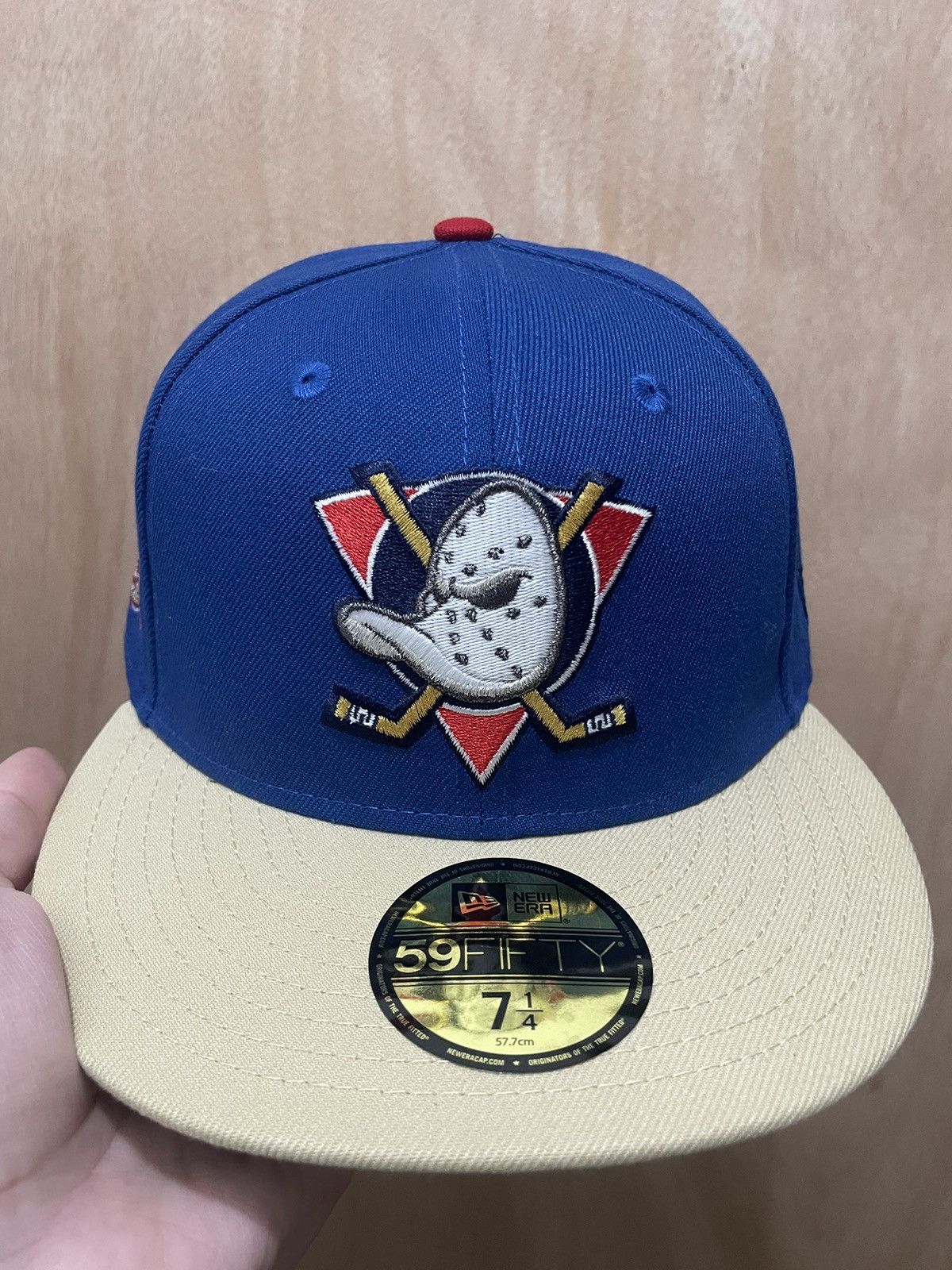 New Era Myfitteds Anaheim mighty ducks coach bombay jacket 7 1/4 Size ONE SIZE - 2 Thumbnail
