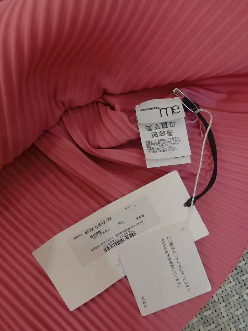 Other Issey Miyake/三宅一生 Pink square-neck top Size M / US 6-8 / IT 42-44 - 7 Thumbnail