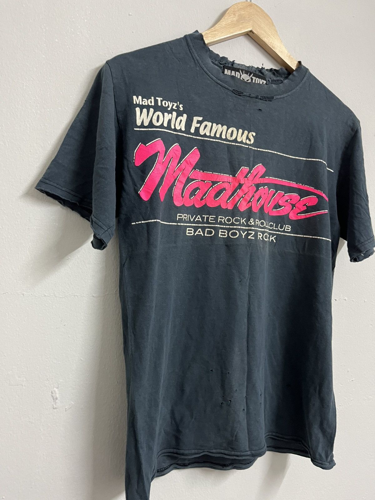 Hysteric Glamour 💥Crazyyy Early Days Mad Toyz DONT FUCK Tokyo Trashed Tee Size US S / EU 44-46 / 1 - 4 Thumbnail