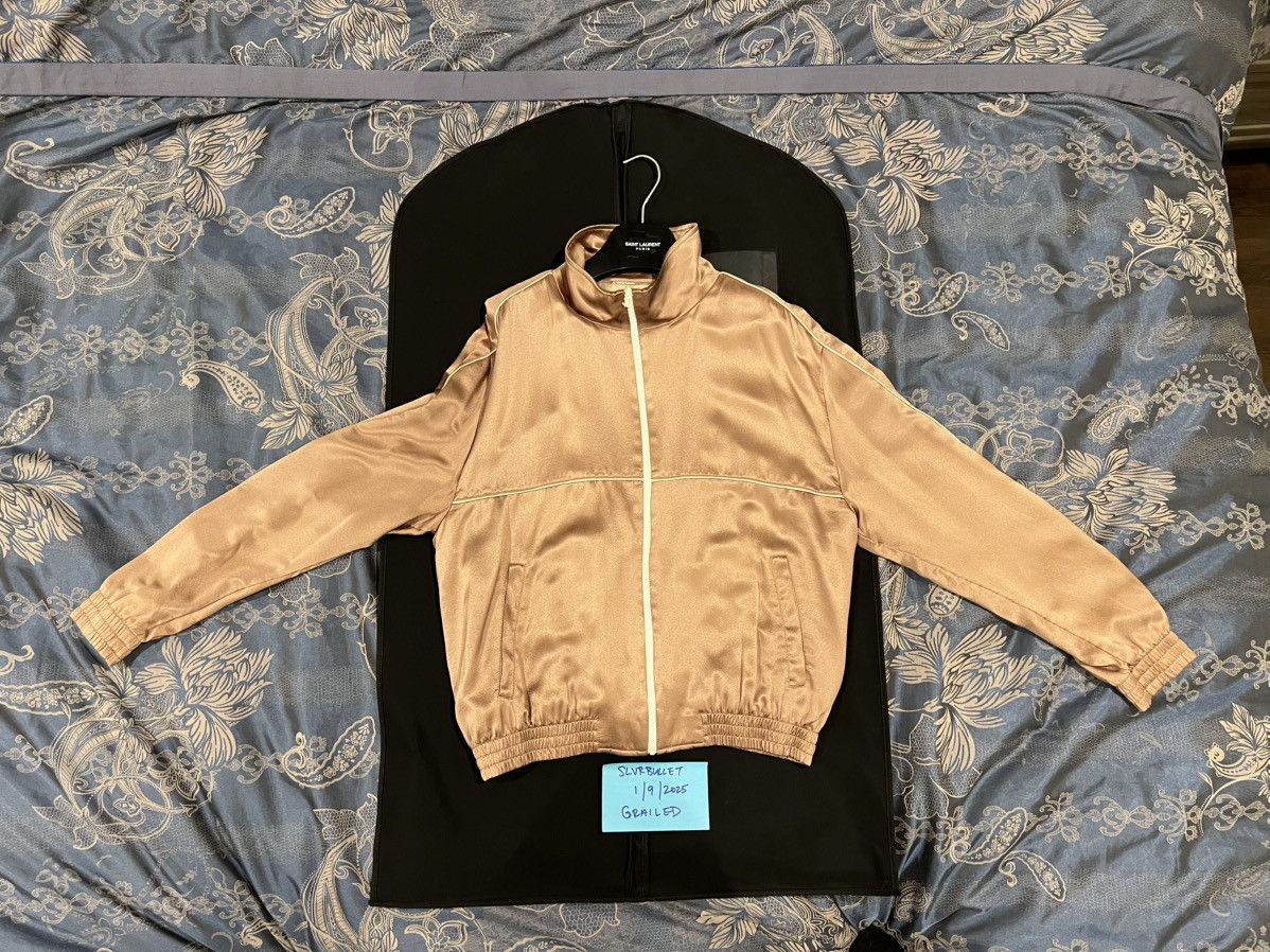 Saint Laurent Paris × Yves Saint Laurent YSL Saint Laurent Jacket in Crepe Satin (men 50) NWT Size US M / EU 48-50 / 2 - 2 Thumbnail