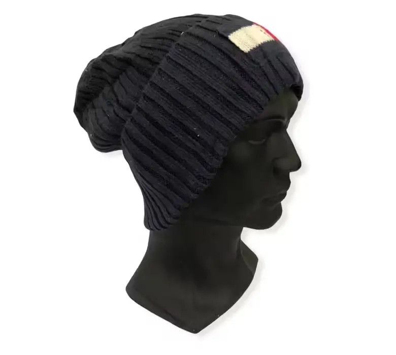 Tommy Hilfiger Vintage Tommy Hilfiger Big Logo beanie Hat Size ONE SIZE - 3 Thumbnail