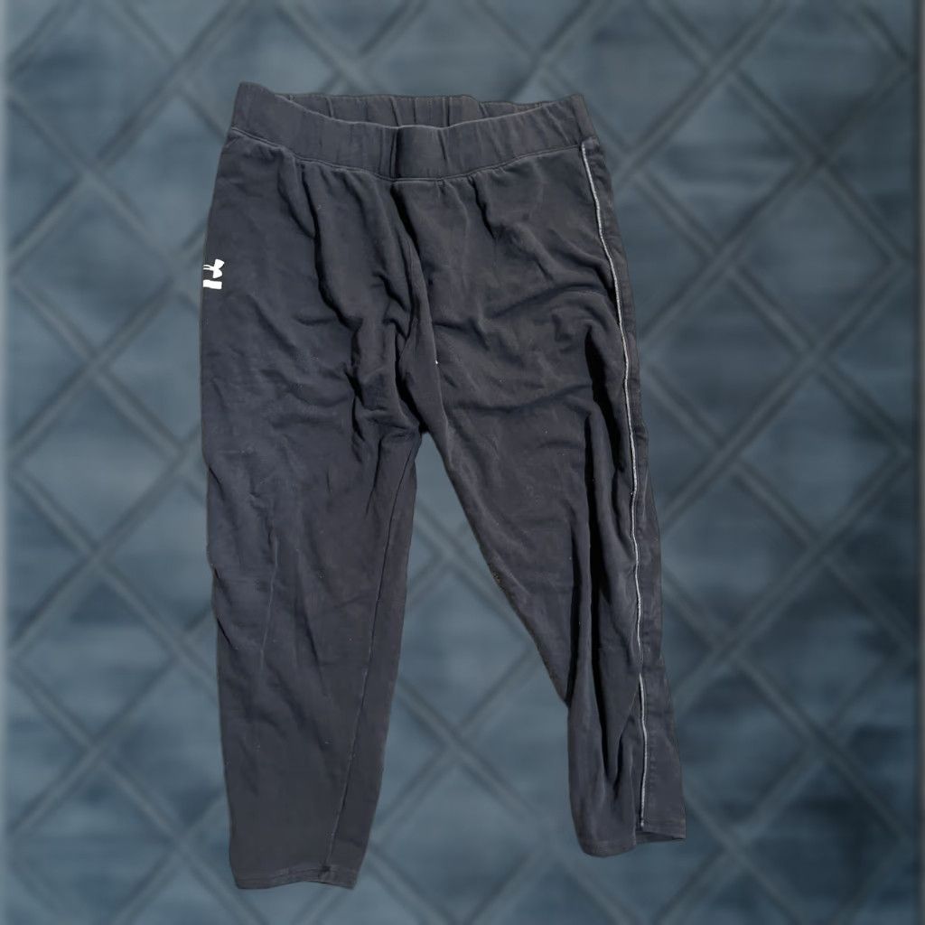 Under Armour Under Armour Women’s Adult Large Pull On Black Sweatpants Winter Womens Size 36" / US 14 / IT 50 - 1 Thumbnail