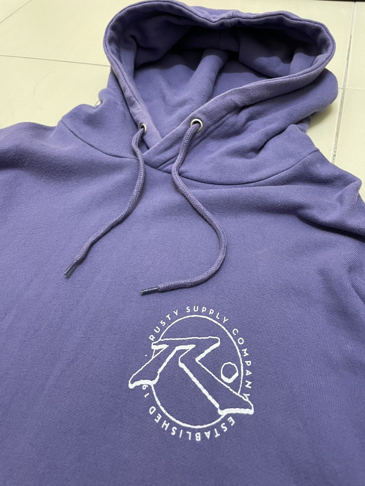 Rusty Rusty Supply Company Surfboard Hoodie Big Logo Size US XL / EU 56 / 4 - 4 Thumbnail