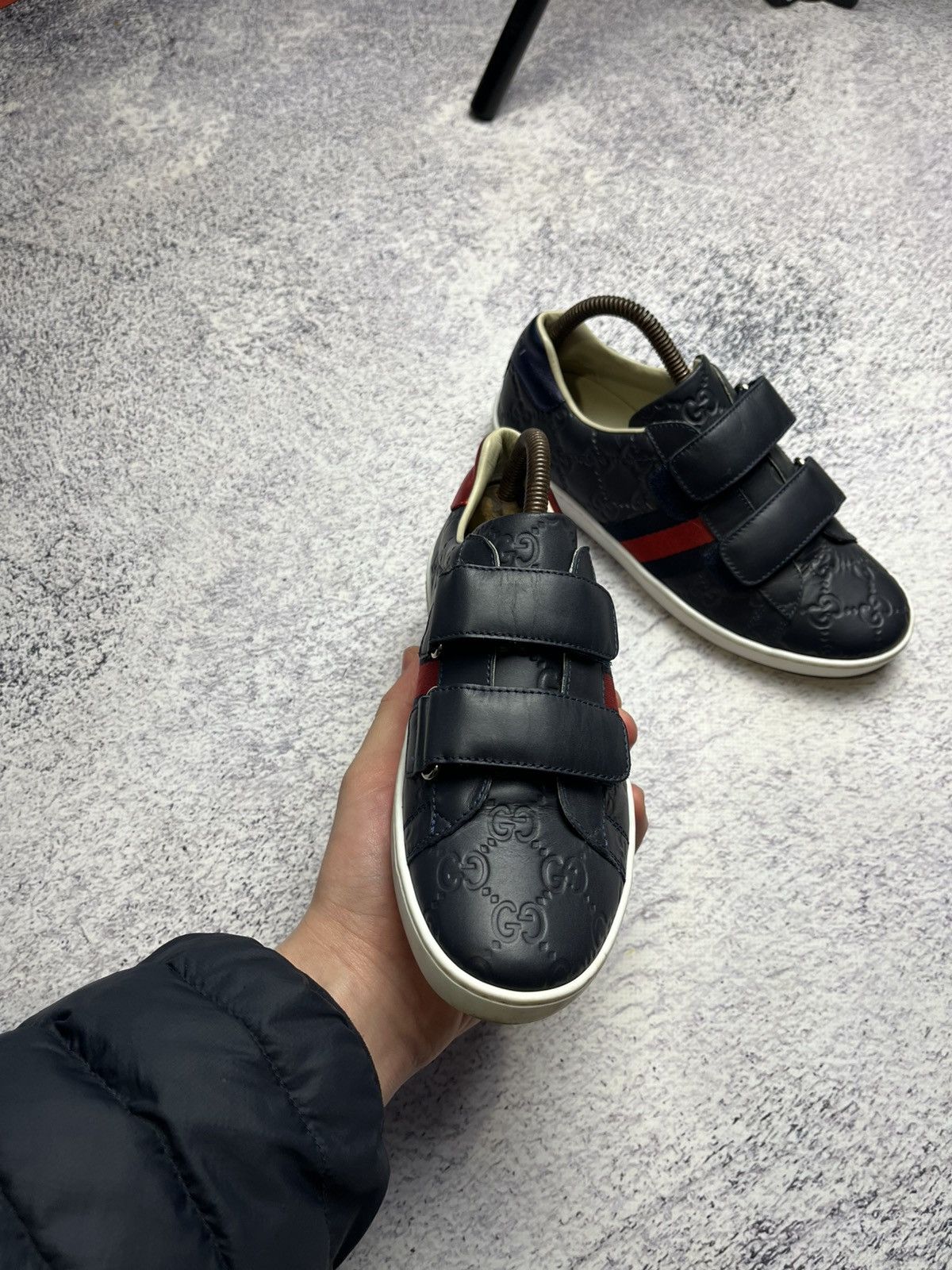 Gucci Vintage Gucci Leather Sneaker Y2K Rare Luxury 455496 Size US 6.5 / EU 39-40 - 3 Thumbnail