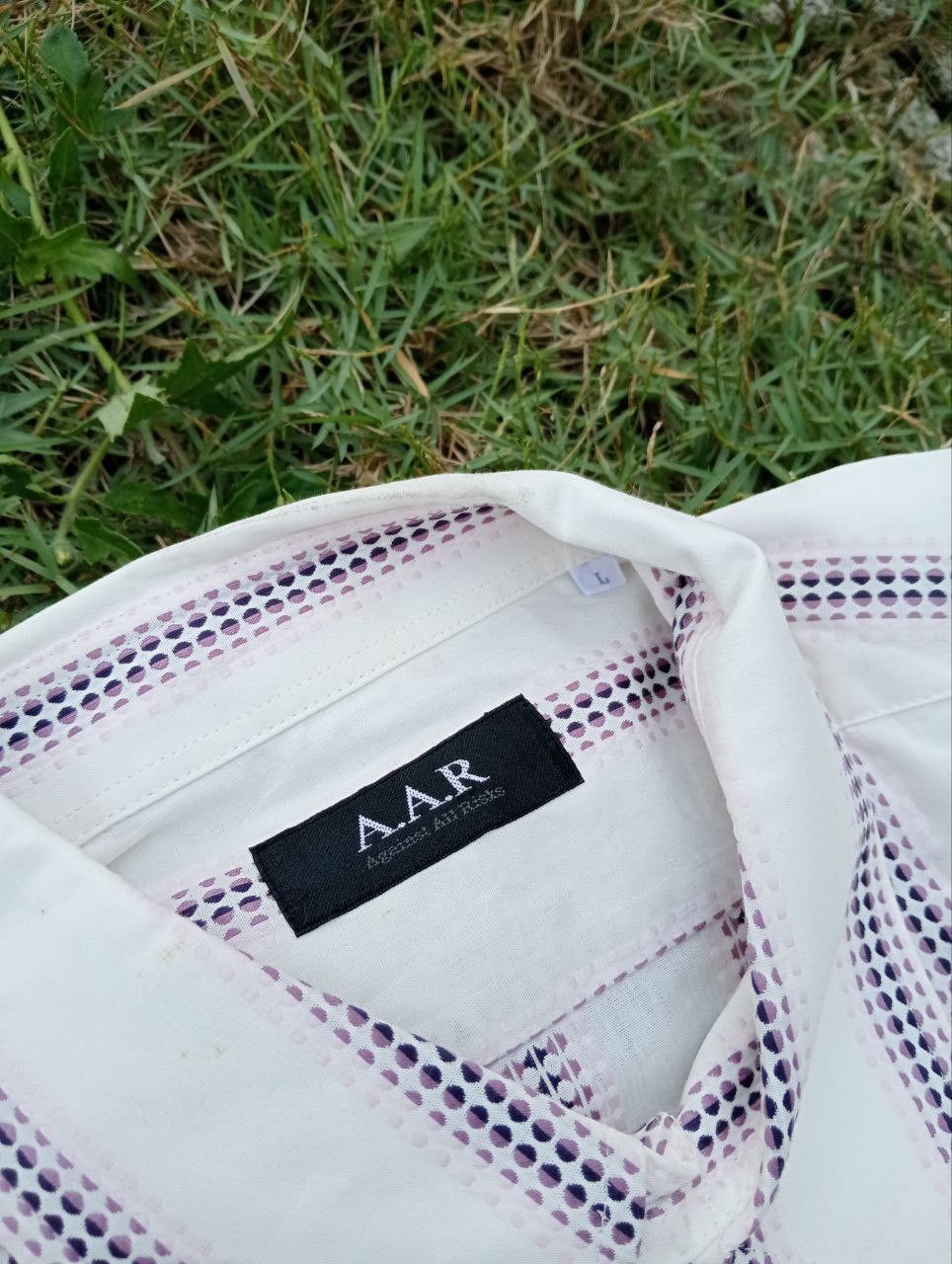 Yohji Yamamoto Vintage A.A.R Yohji Yamamoto Shirt Size L Size US L / EU 52-54 / 3 - 4 Thumbnail