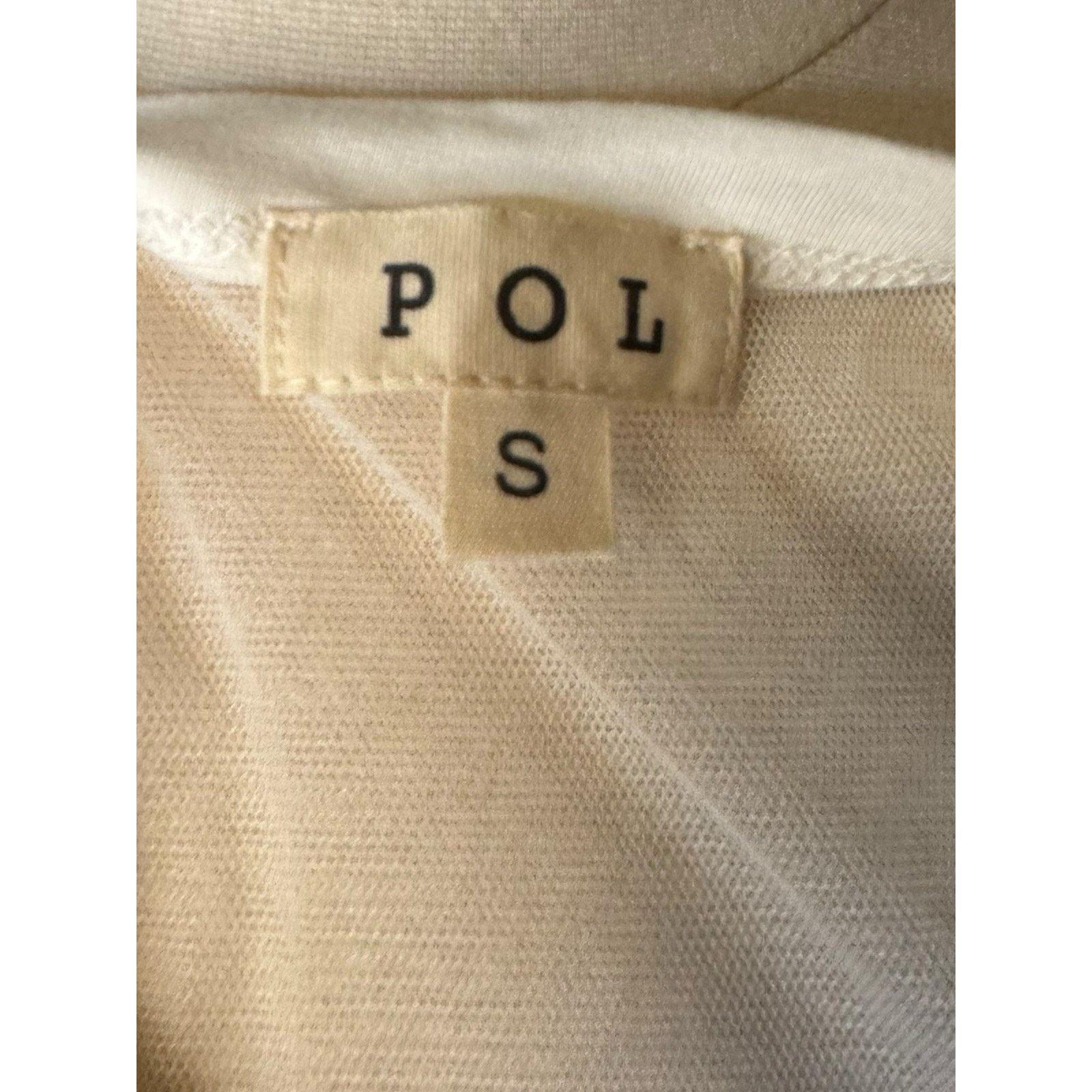Anthropologie POL NEW Anthropologie Embroidered White Mesh Top Sheer Size S / US 4 / IT 40 - 9 Thumbnail