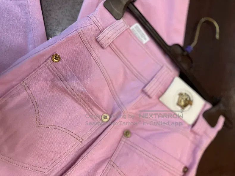 Versace Versace Pink jeans Size 26" / US 2 / IT 38 - 6 Thumbnail