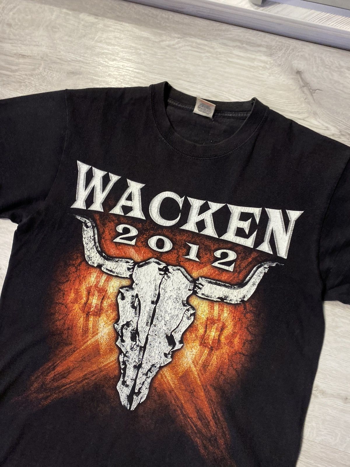 Band Tees Wacken 2012 Festival Metal Tee Rock Bands Size US M / EU 48-50 / 2 - 5 Thumbnail