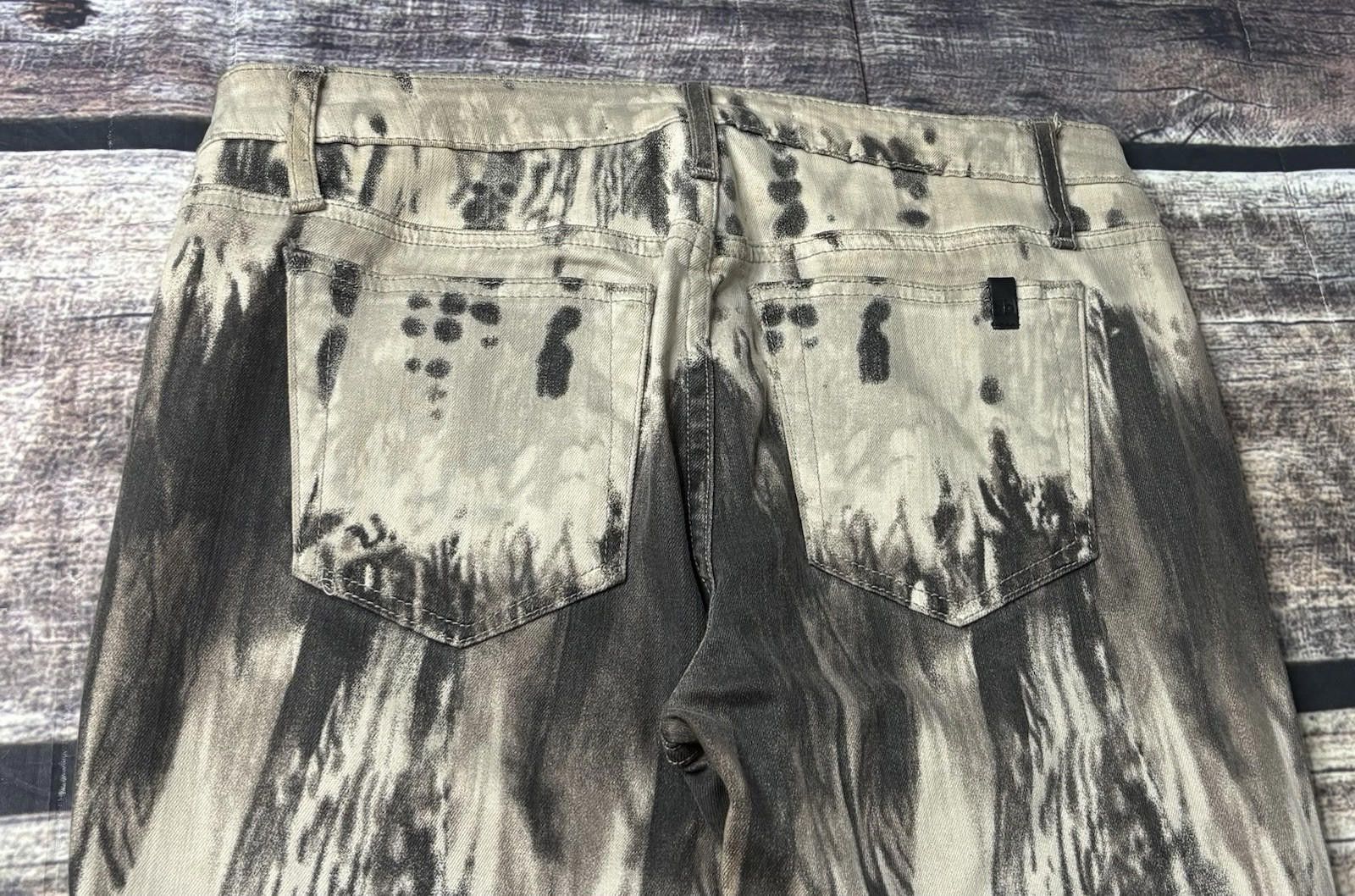 Other Joe's Jeans Women's 28 Tie Dye Denim Stretch USA Made Size 28" / US 6 / IT 42 - 8 Thumbnail