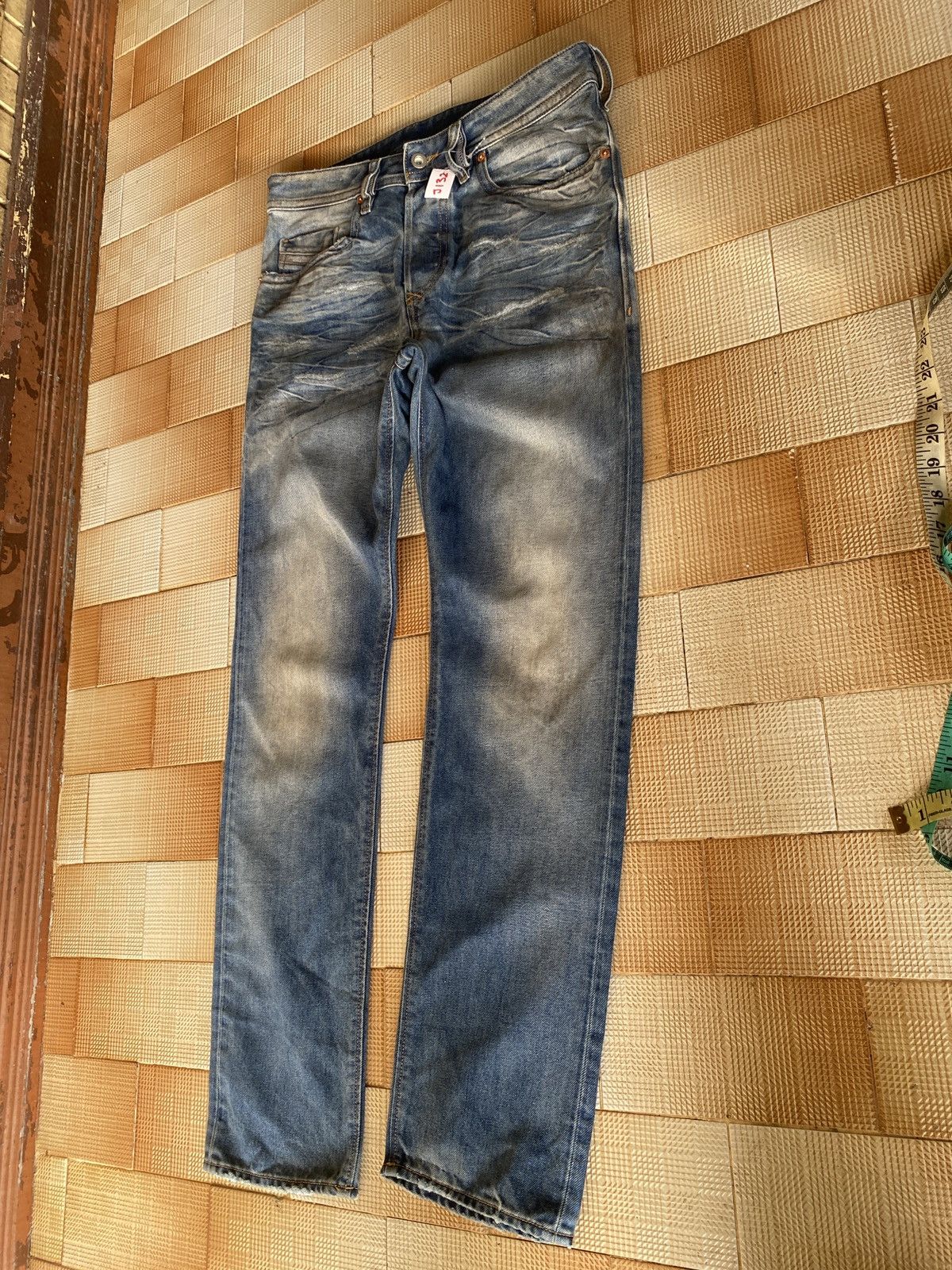 Diesel × Vintage Vintage diesel buster skiny denim Size US 30 / EU 46 - 11 Thumbnail