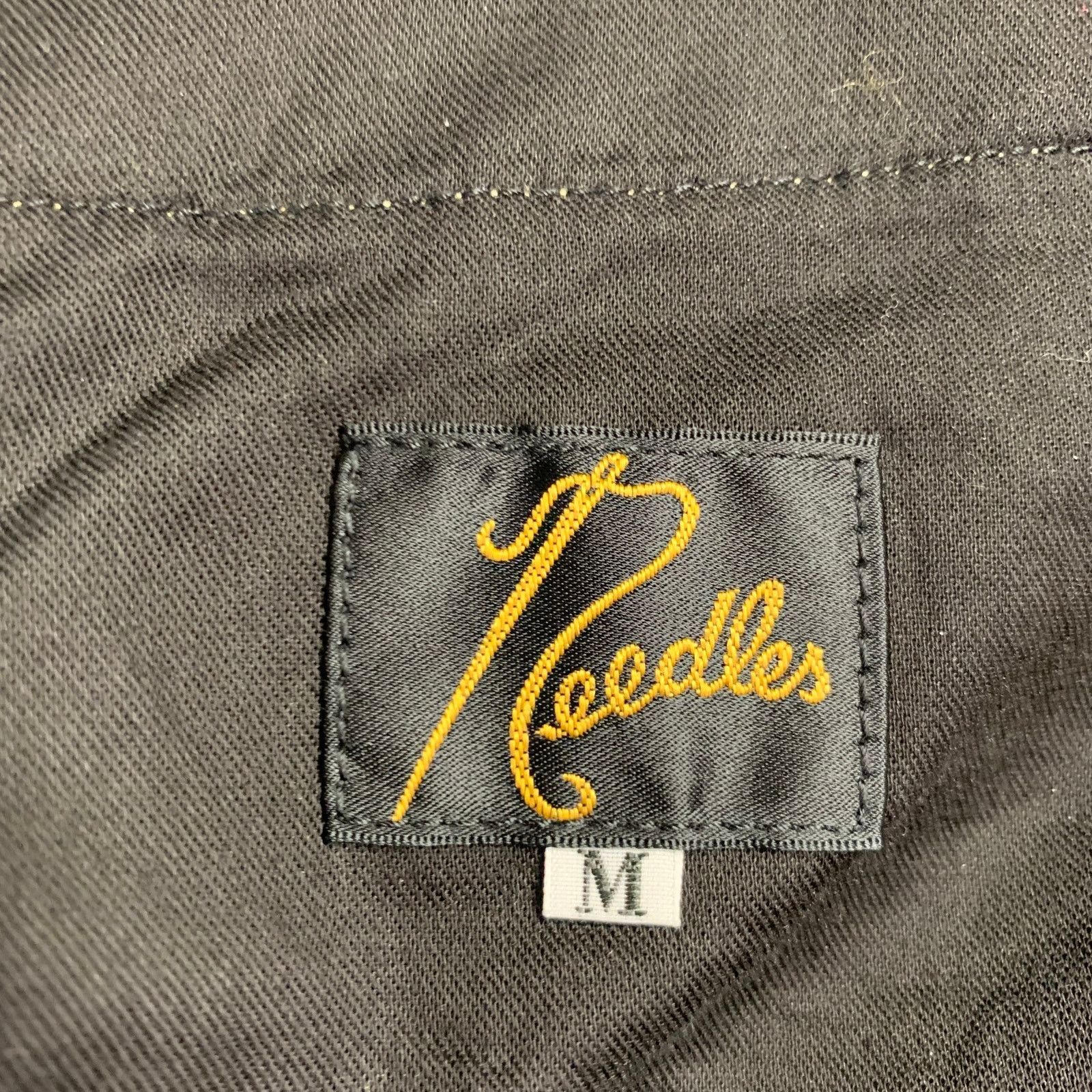 Needles Size M Brown Burgundy Green Paisley 5 Pocket Casual Pants Size US 29 - 5 Thumbnail