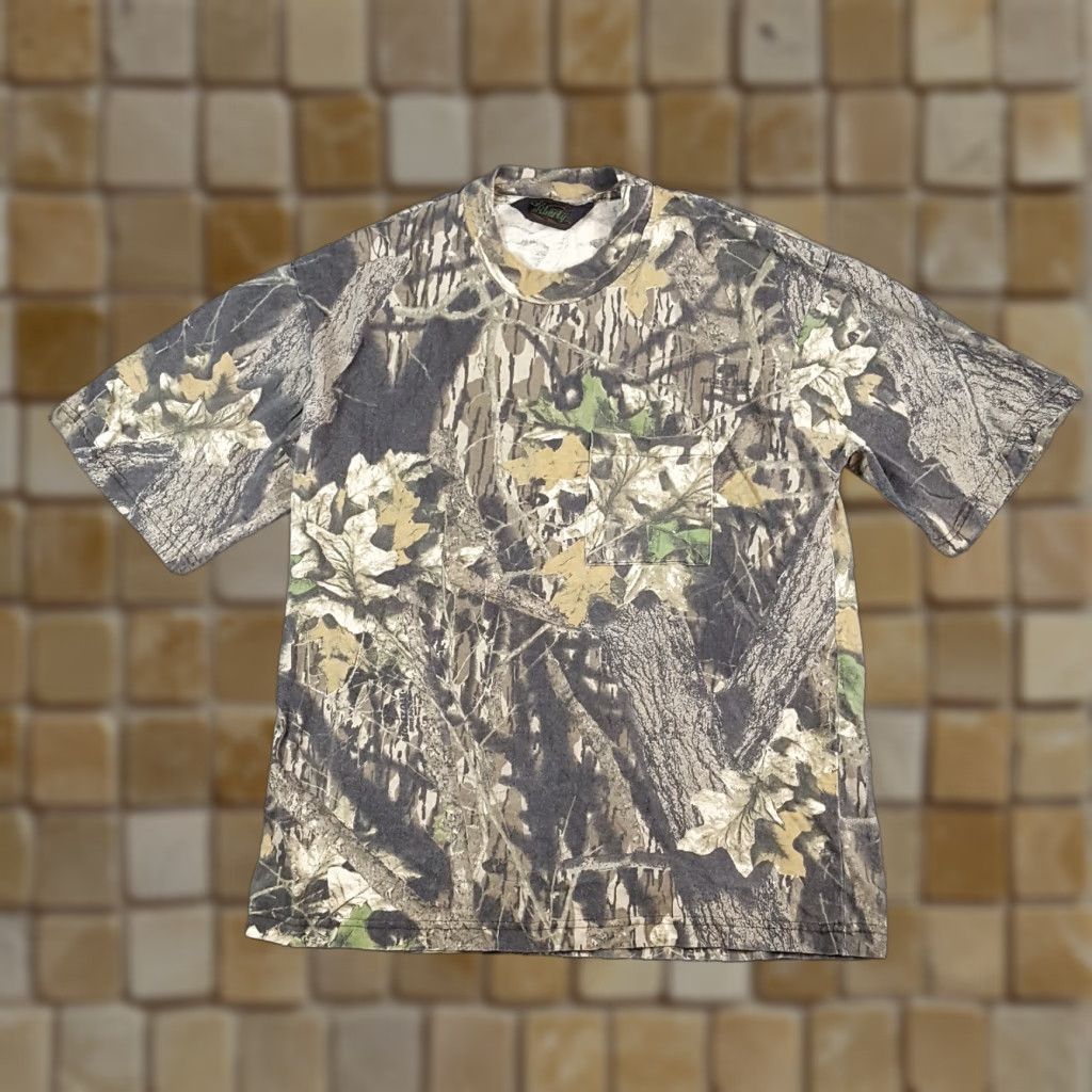 Vintage VINTAGE Liberty Camo T-Shirt Men’s Size M Short Sleeve Cotton Outdoor Grunge 90s Skater Hunting Size US M / EU 48-50 / 2 - 1 Thumbnail